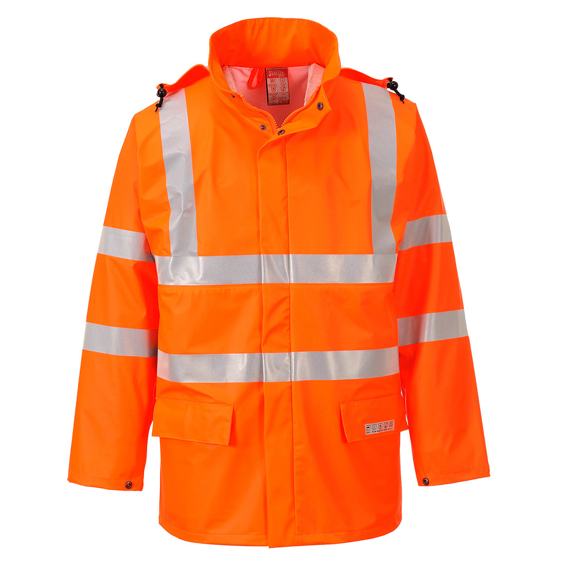 HiVis FR Sealtex rain jacket