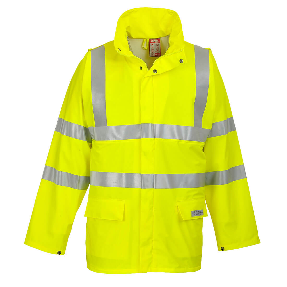 HiVis FR Sealtex rain jacket