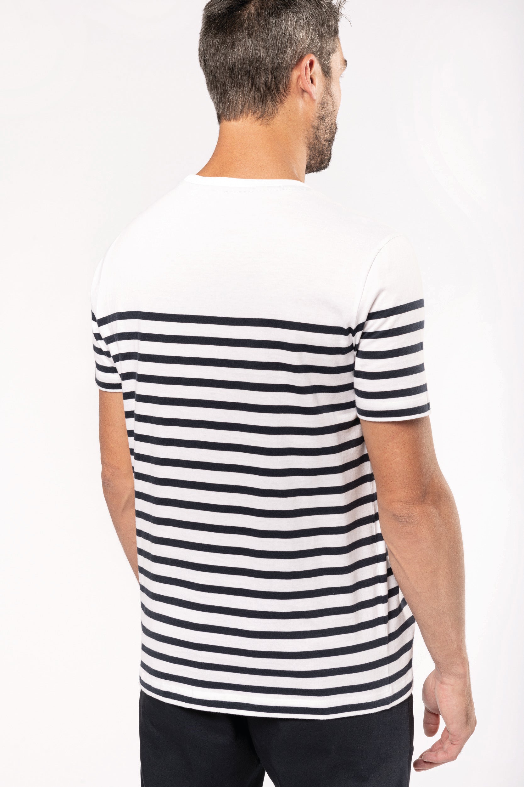 T-shirt marin col rond Bio homme