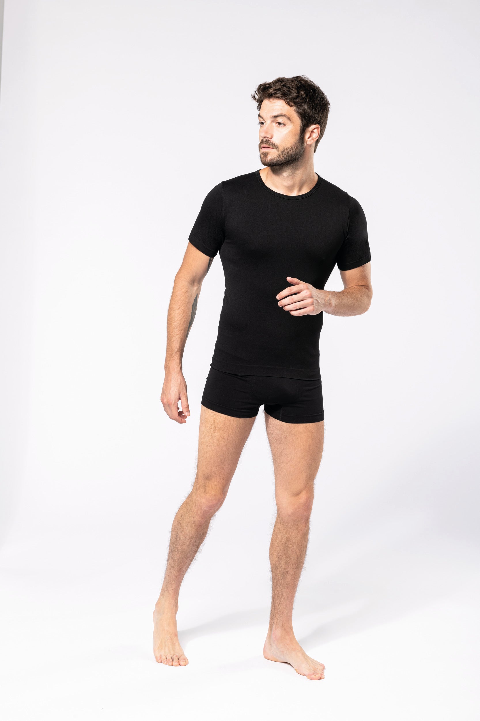 T-shirt seconde peau écoresponsable manches courtes homme