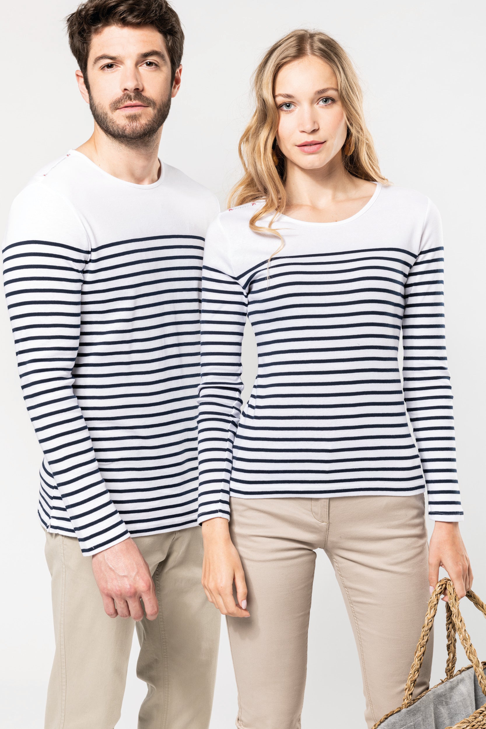 Men's long-sleeved sailor top