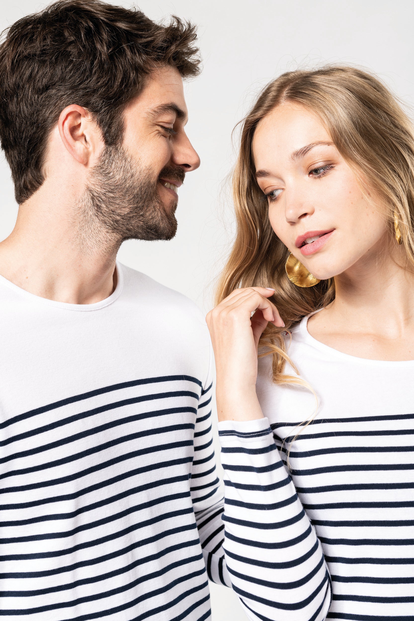 Men's long-sleeved sailor top