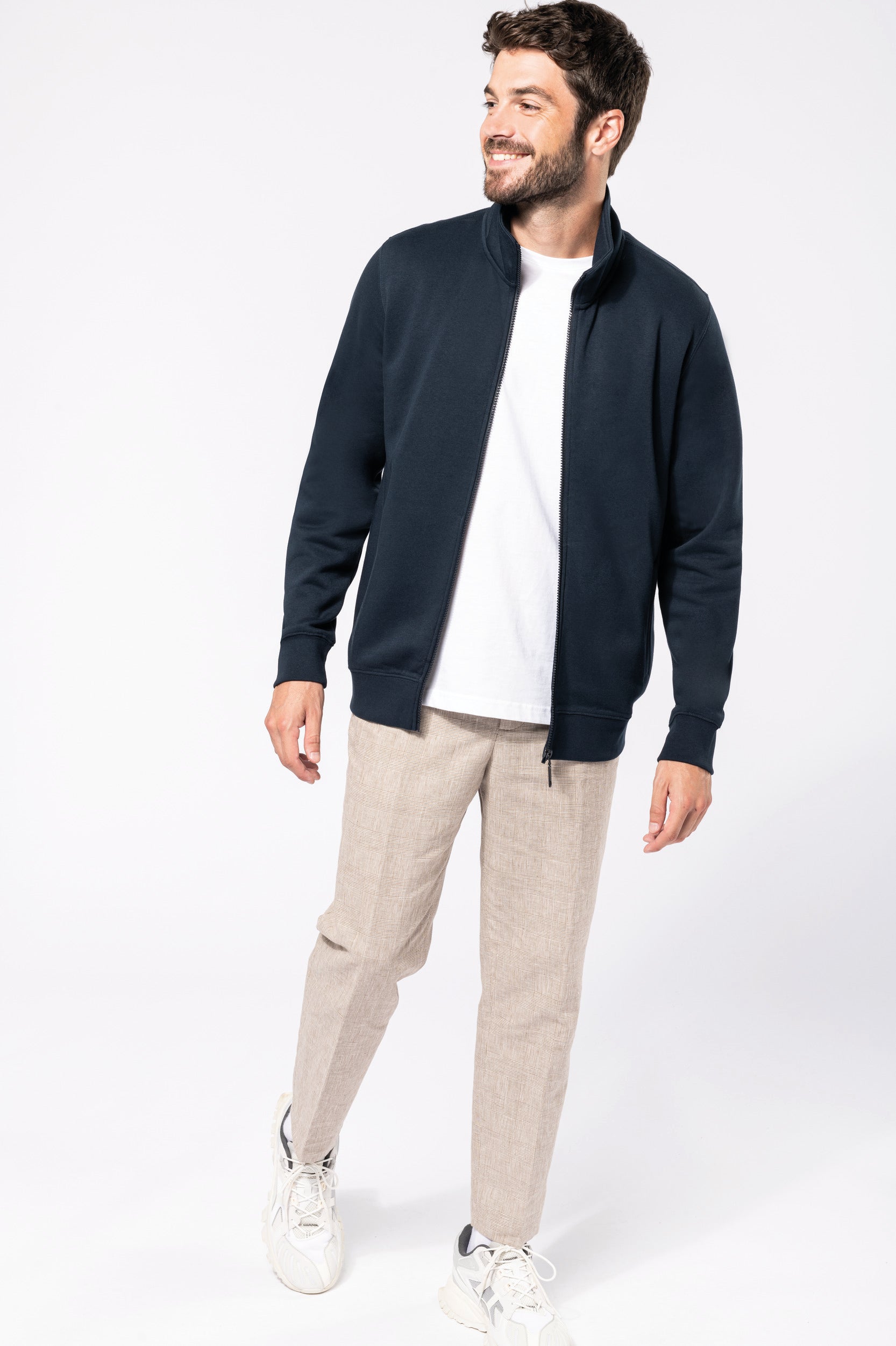Veste molleton gratté homme