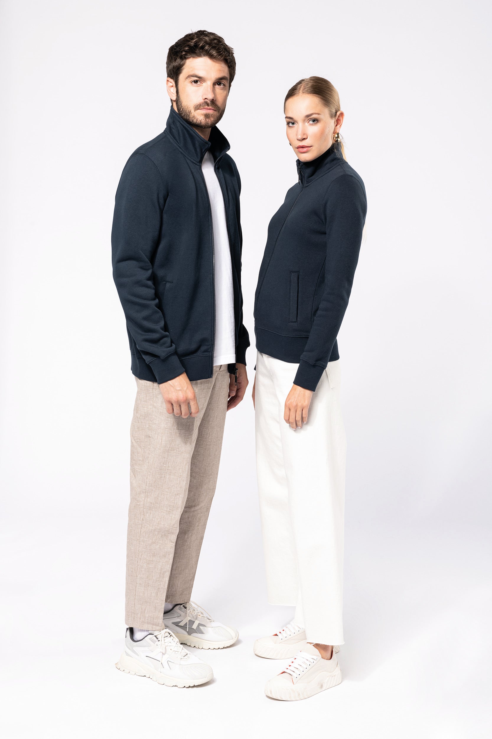 Veste molleton gratté homme