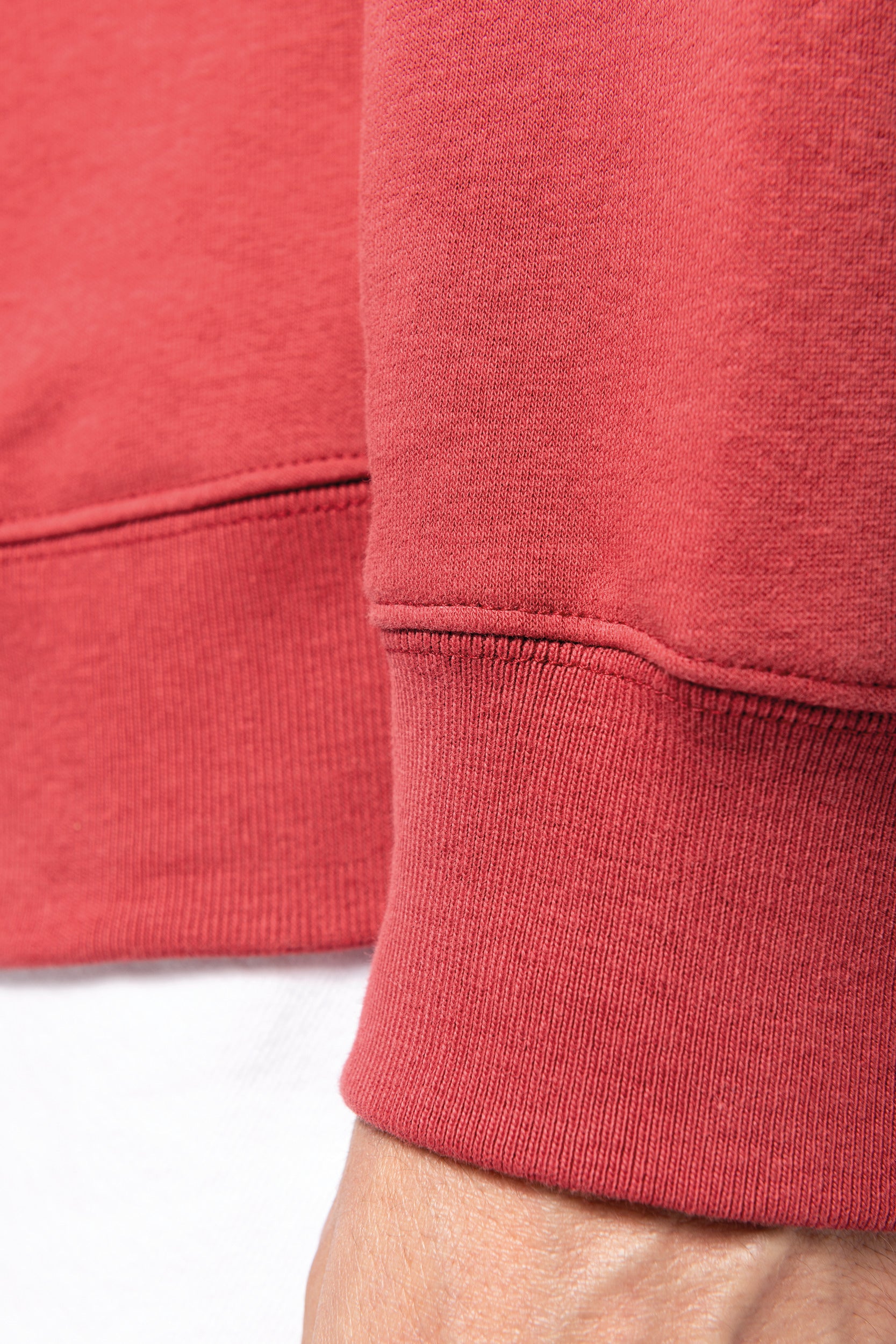 Uniseks milieuvriendelijk oversized sweatshirt met ronde hals