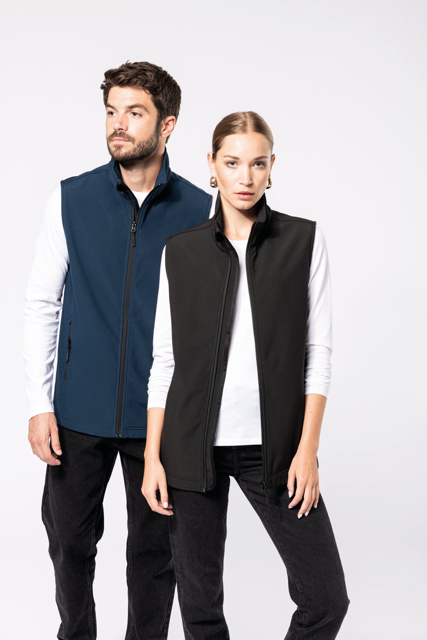 Bodywarmer softshell écoresponsable 2 couches unisexe