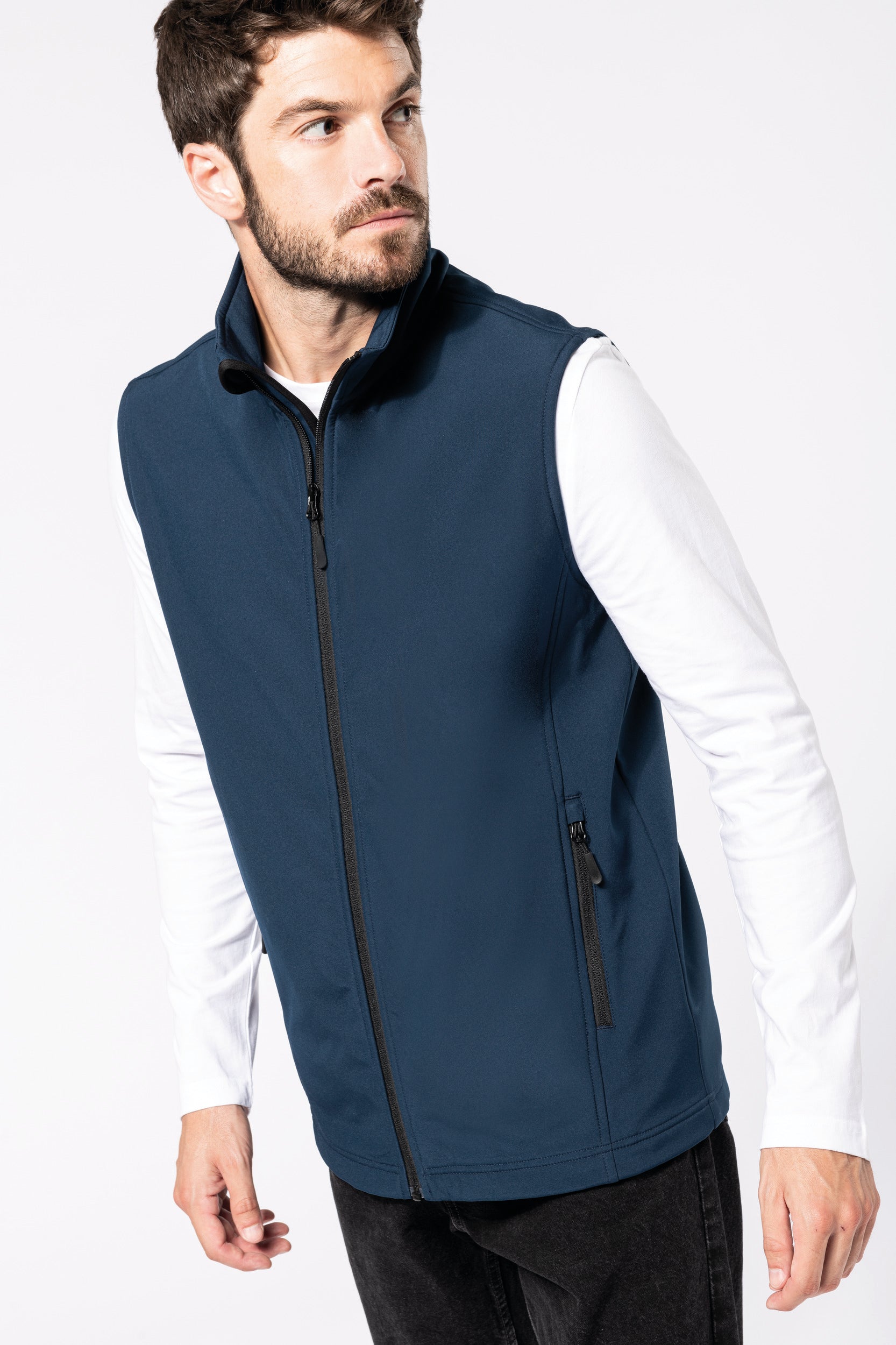 Bodywarmer softshell écoresponsable 2 couches unisexe