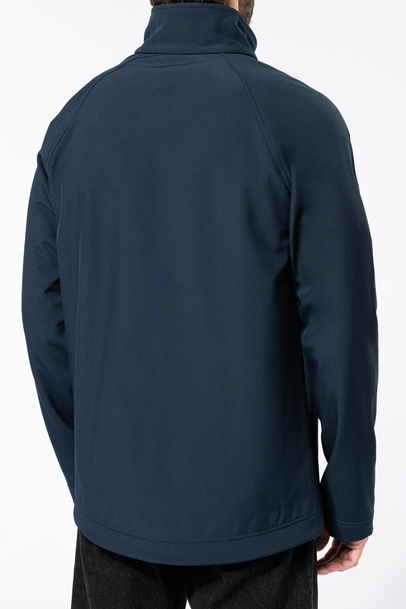Uniseks ecologisch verantwoord 3-laags softshelljack