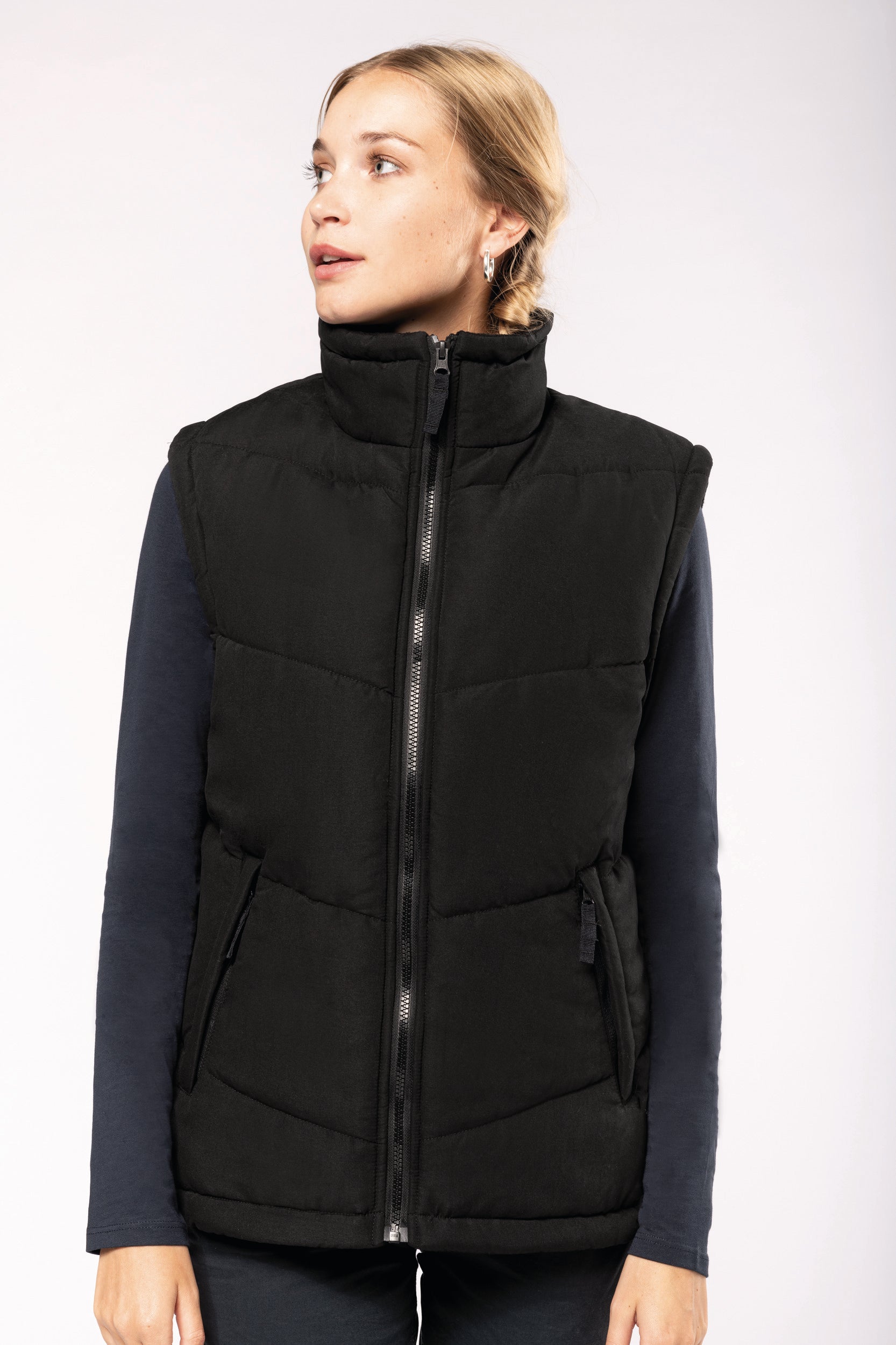 Bodywarmer doublé polaire unisexe
