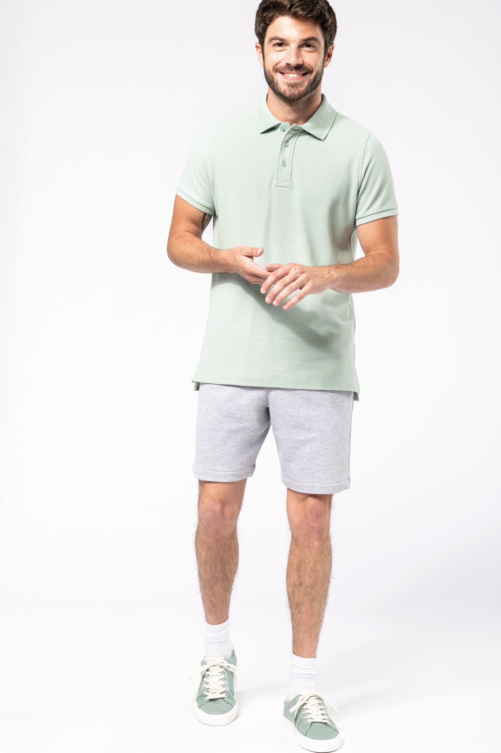 Bermuda molleton non gratté écoresponsable homme