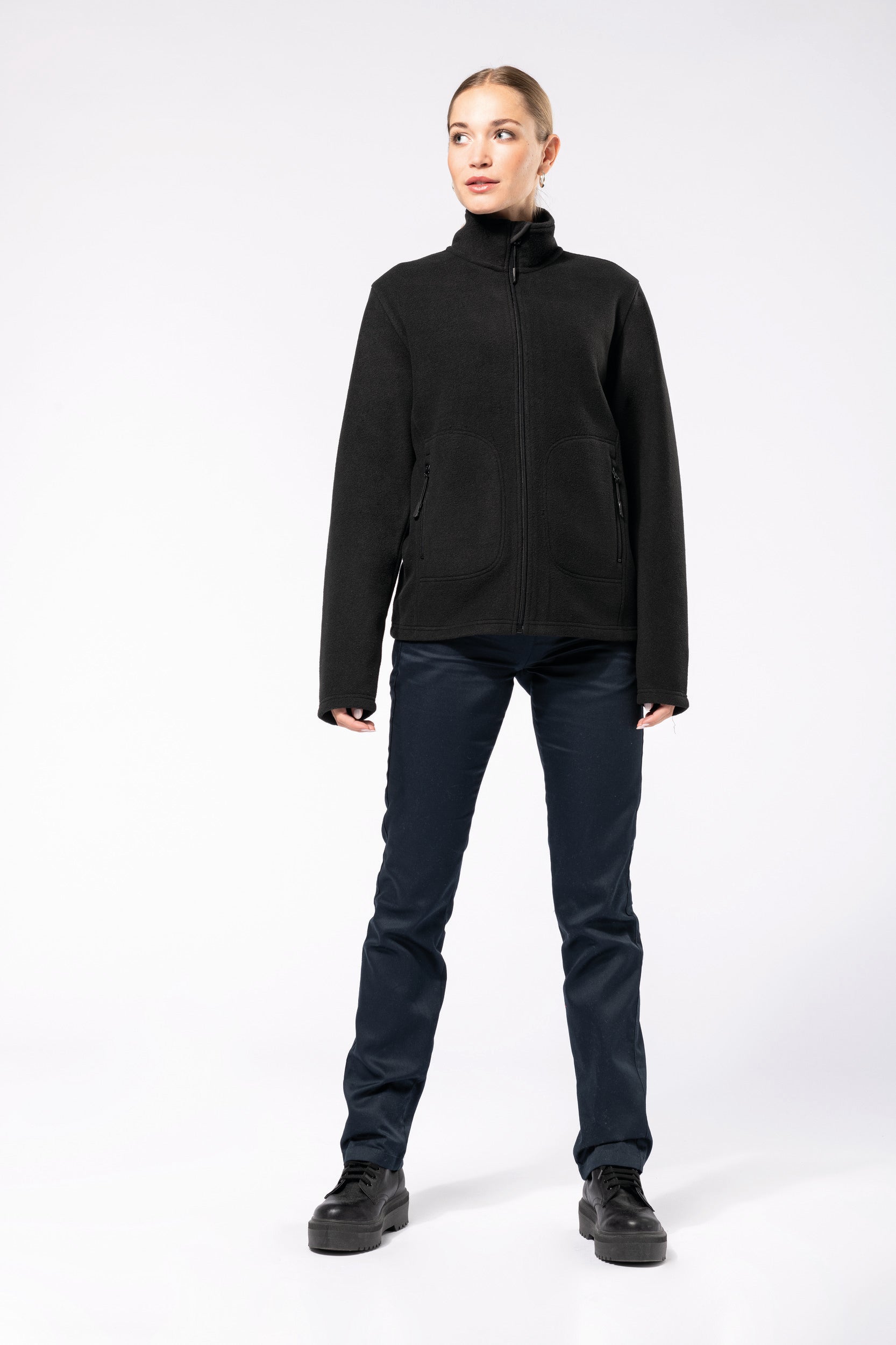 Veste micropolaire écoresponsable unisexe