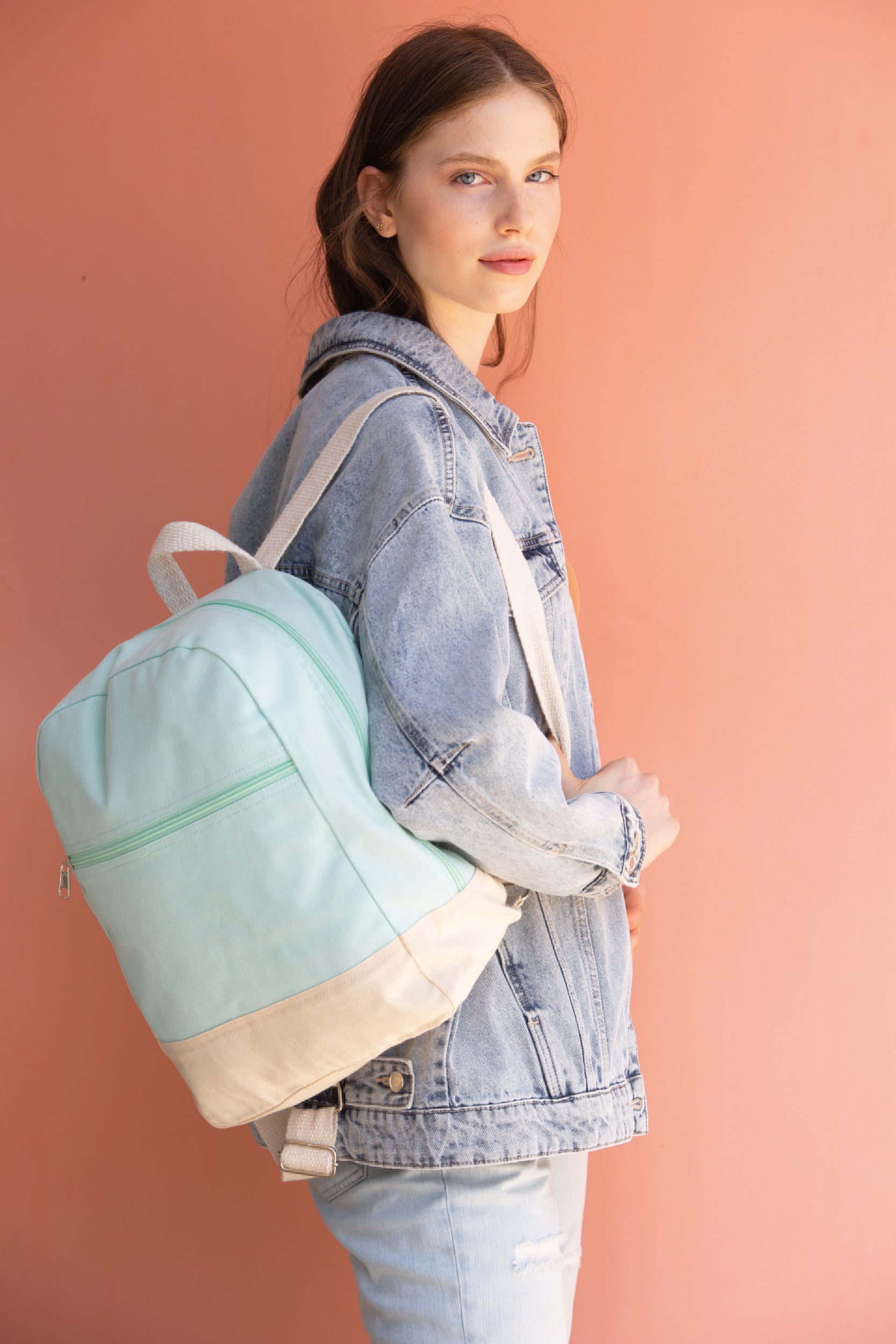 Essential cotton backpack