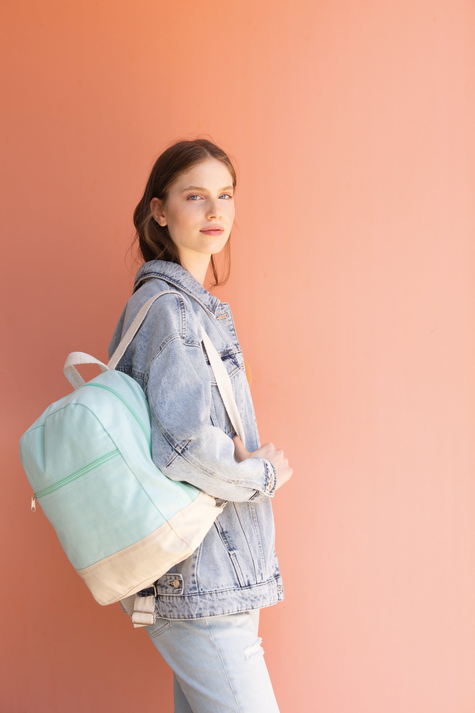Essential cotton backpack