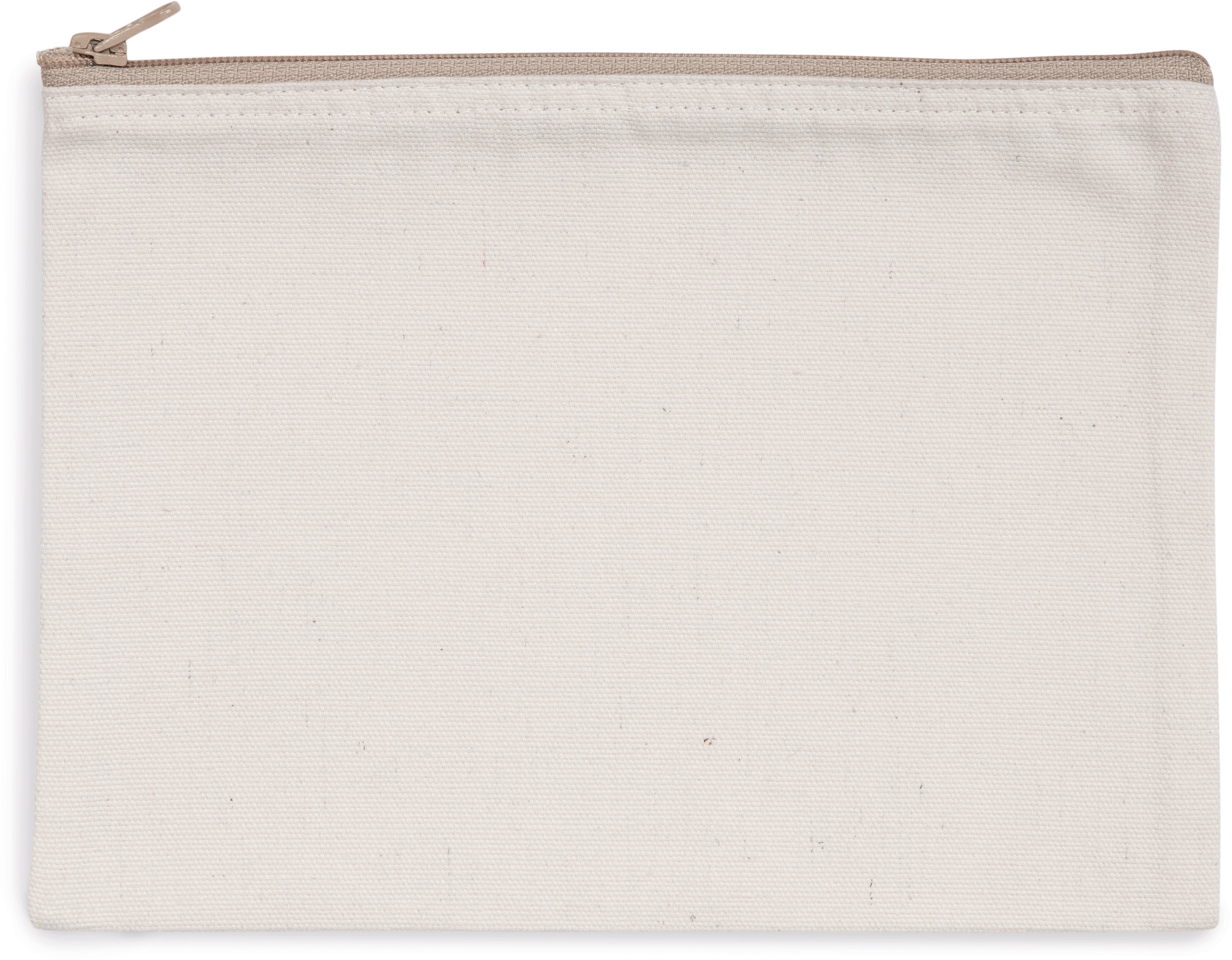 Recycled zipped pouch
