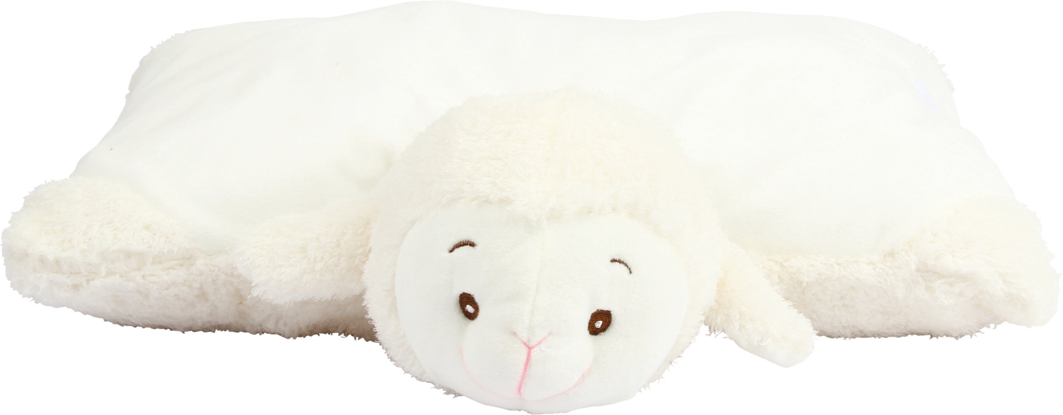 Coussin-peluche zippé Agneau