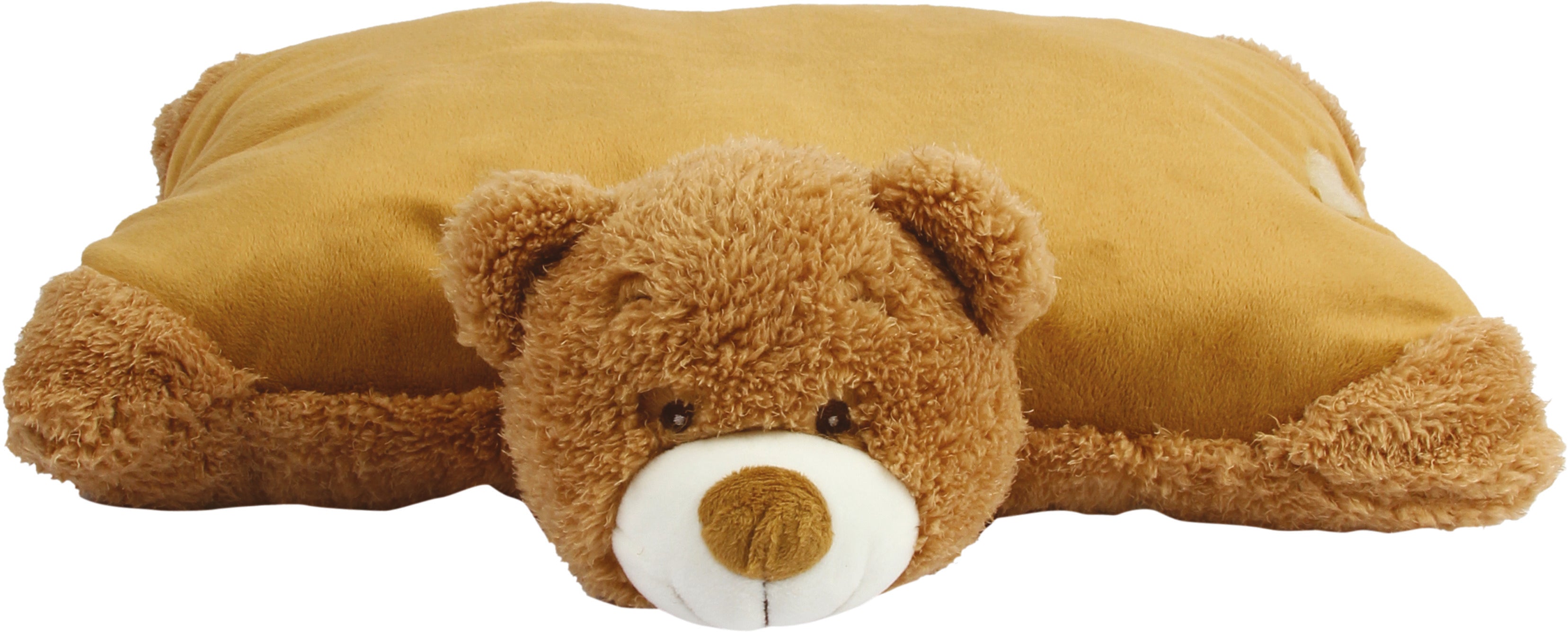 Coussin-peluche zippé Ours