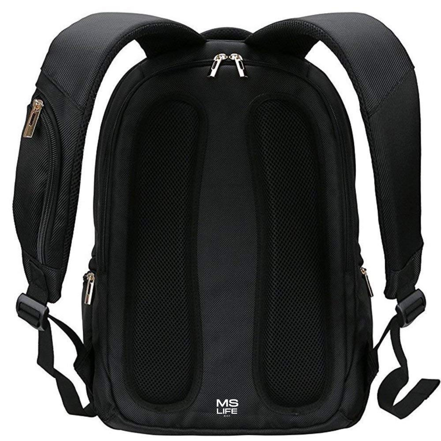 Sac À Dos Ordinateur Portable Léger 20L USB Rechargeable Indicateur de Direction du Signal Lumineux sans Fil à LED