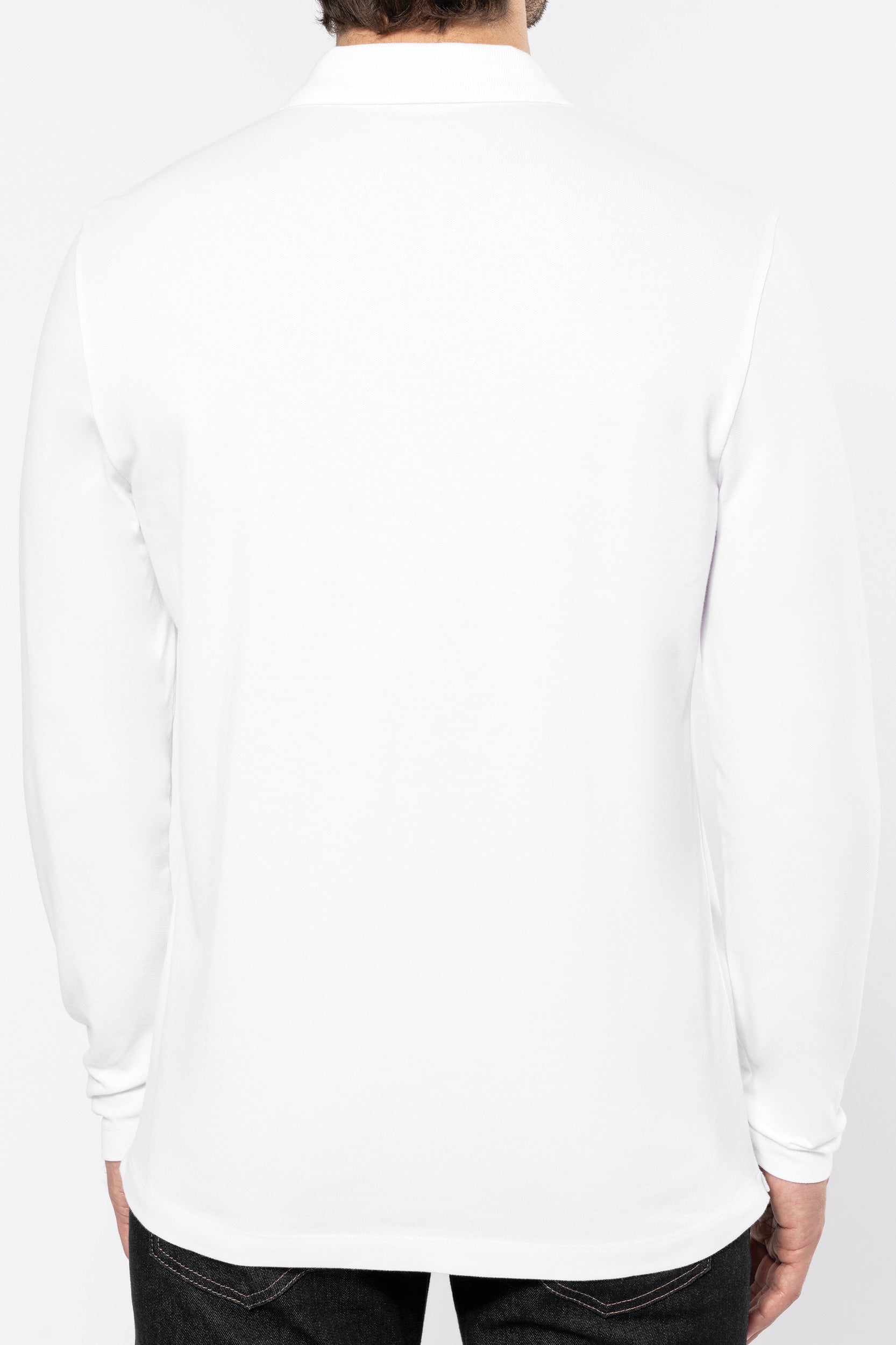 Polo Supima® manches longues homme