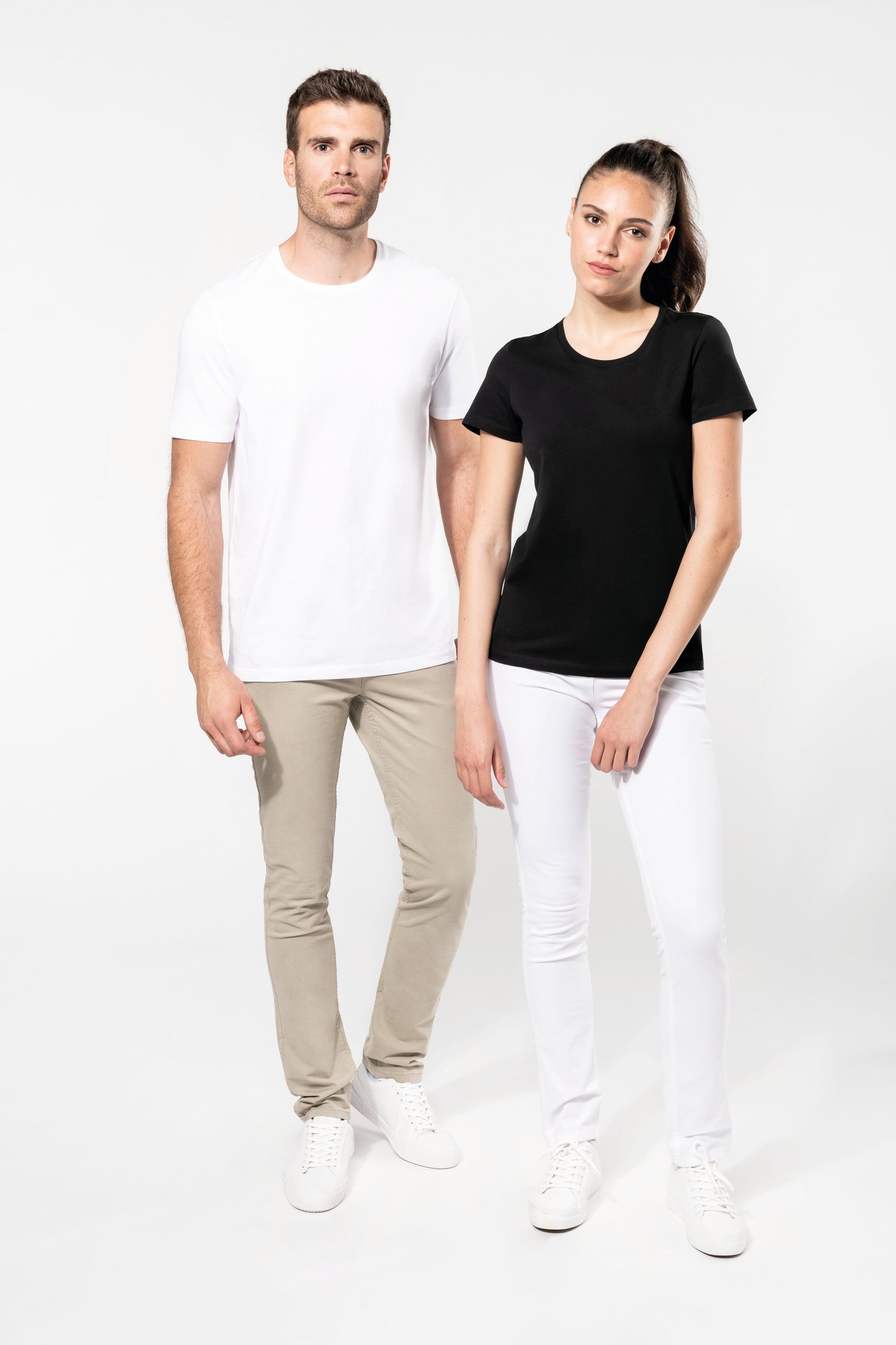 T-shirt Supima® col rond manches courtes homme