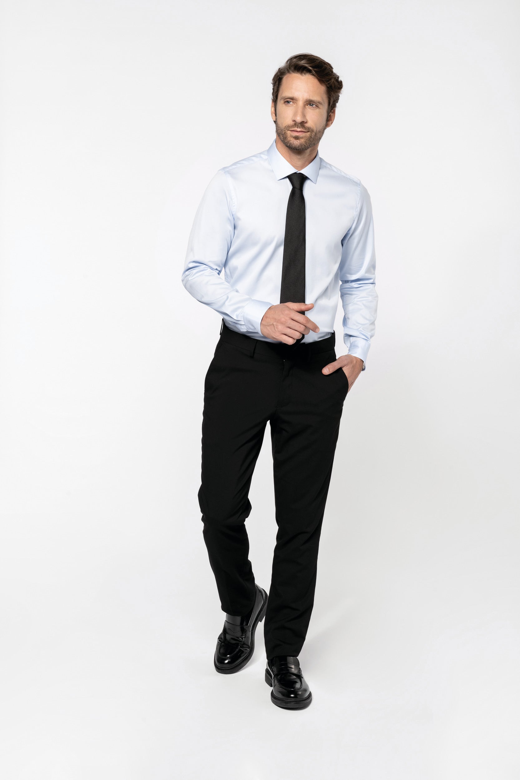 Men's silk jacquard tie