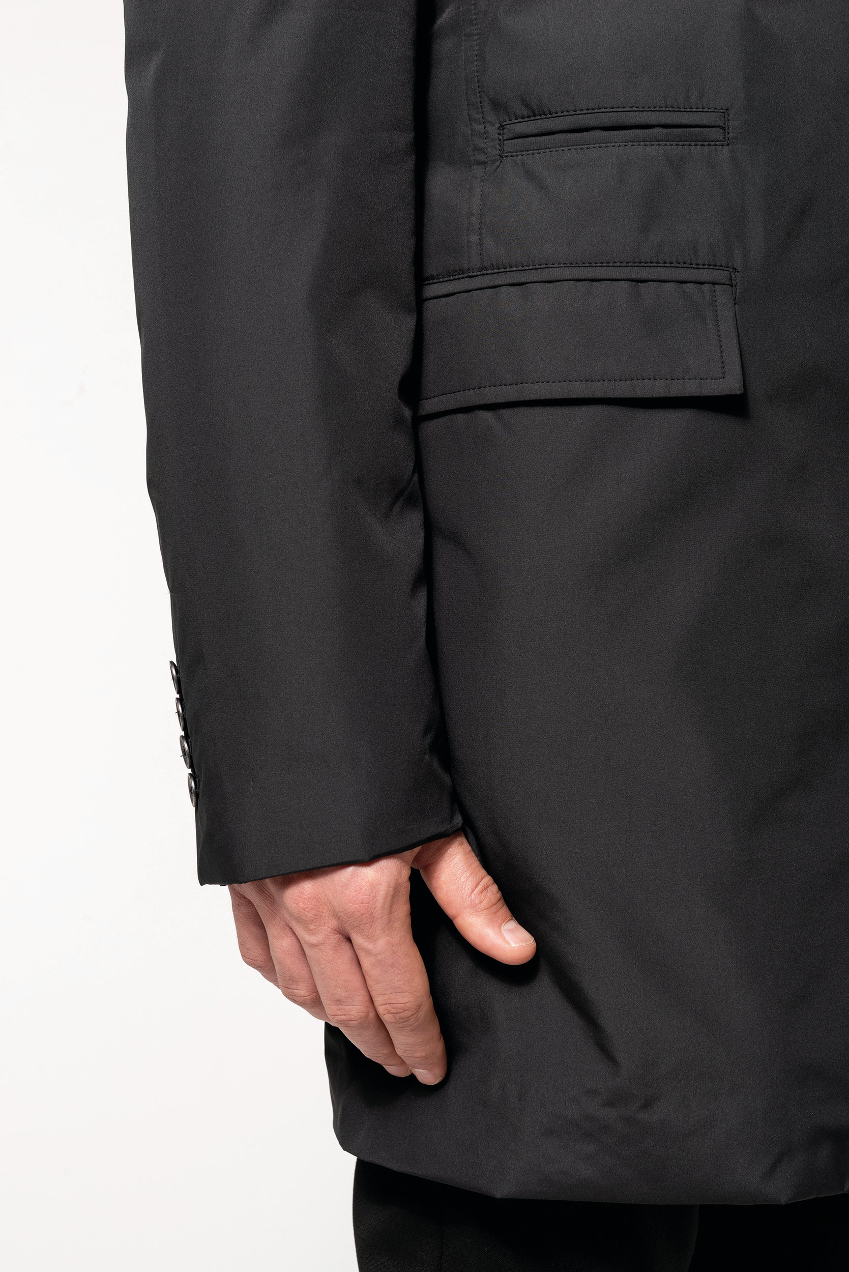 Trench structuré homme