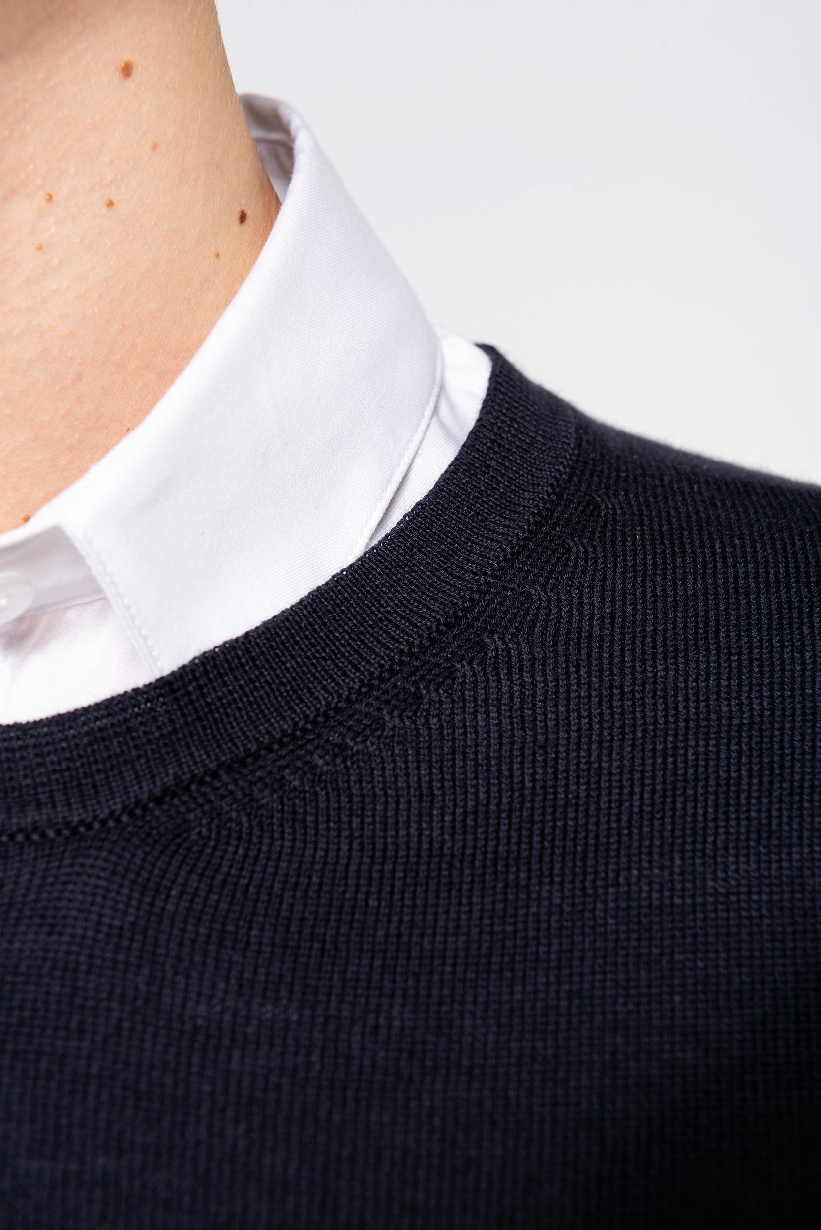 Women's Supima® round neck jumper