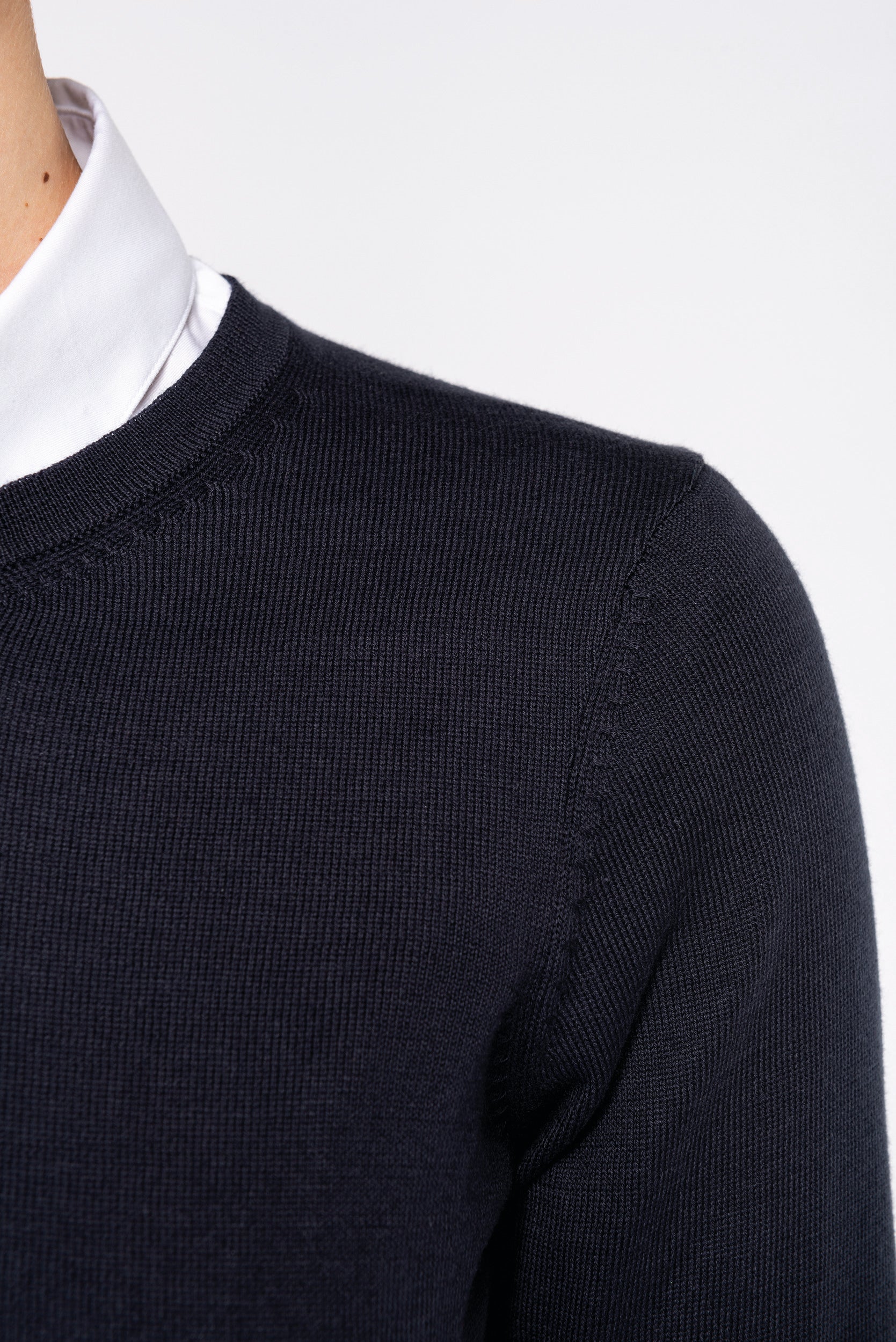 Women's Supima® round neck jumper