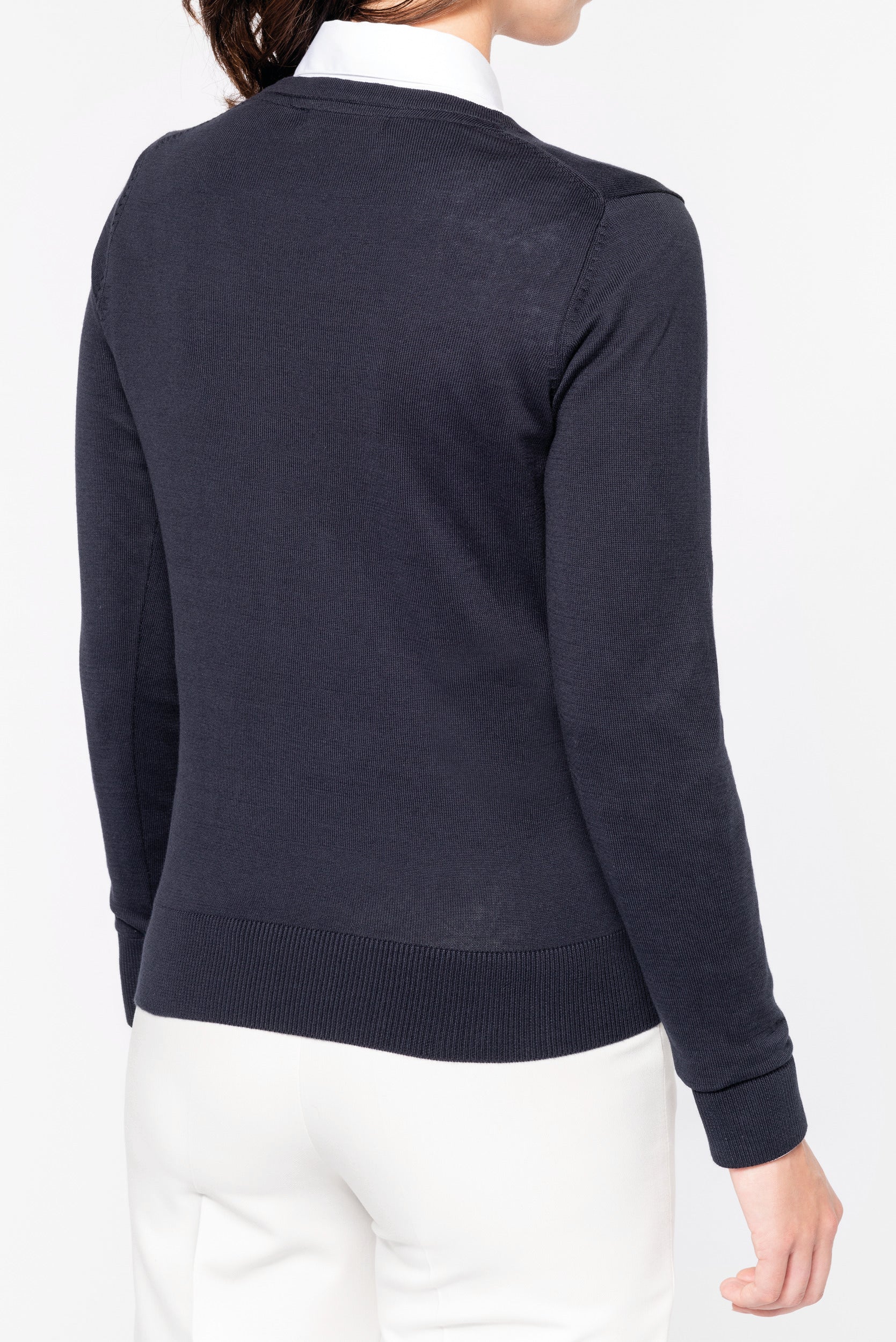 Women's Supima® round neck jumper