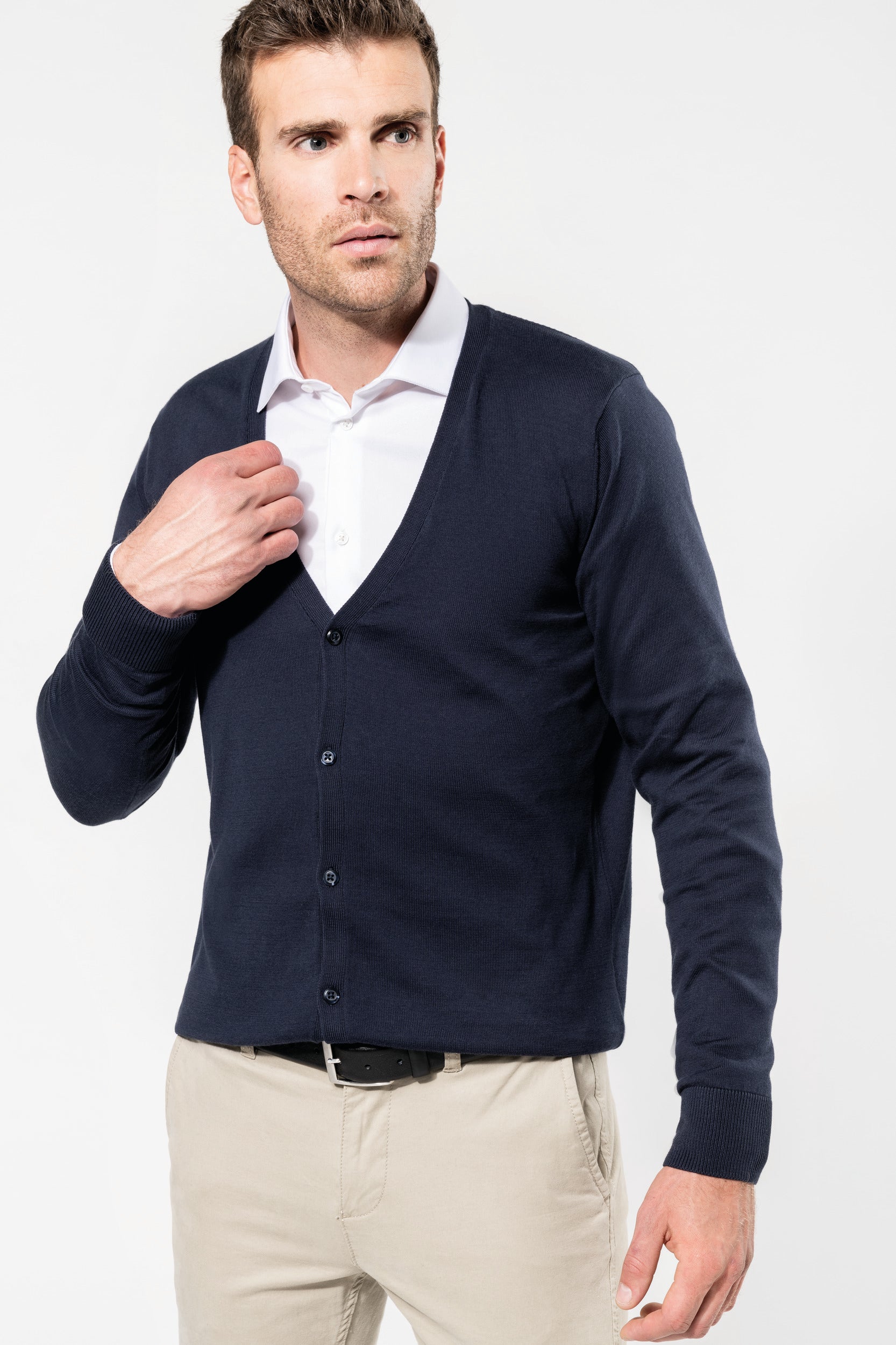 Cardigan Supima® homme
