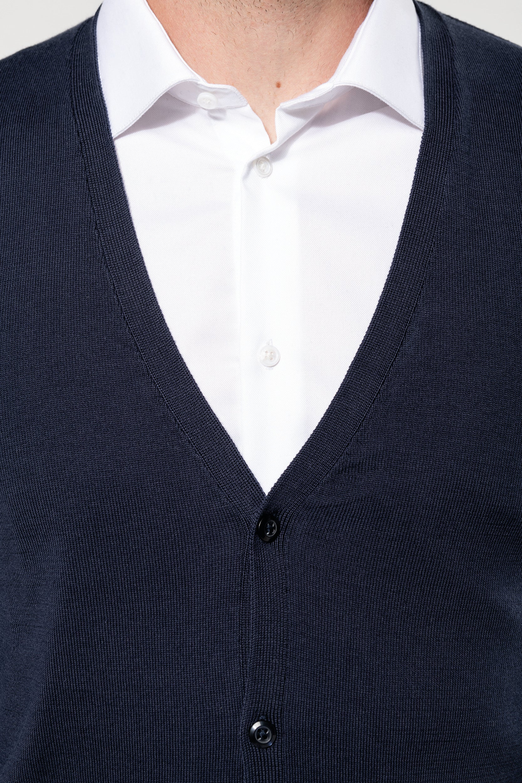 Cardigan Supima® homme