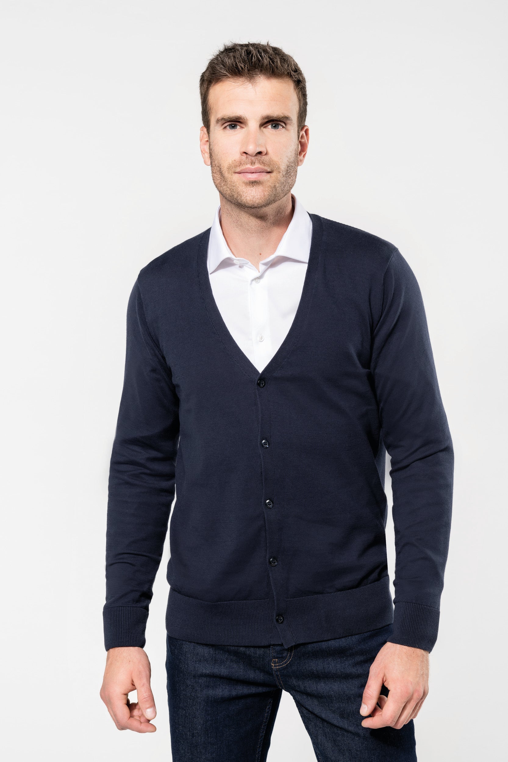 Cardigan Supima® homme
