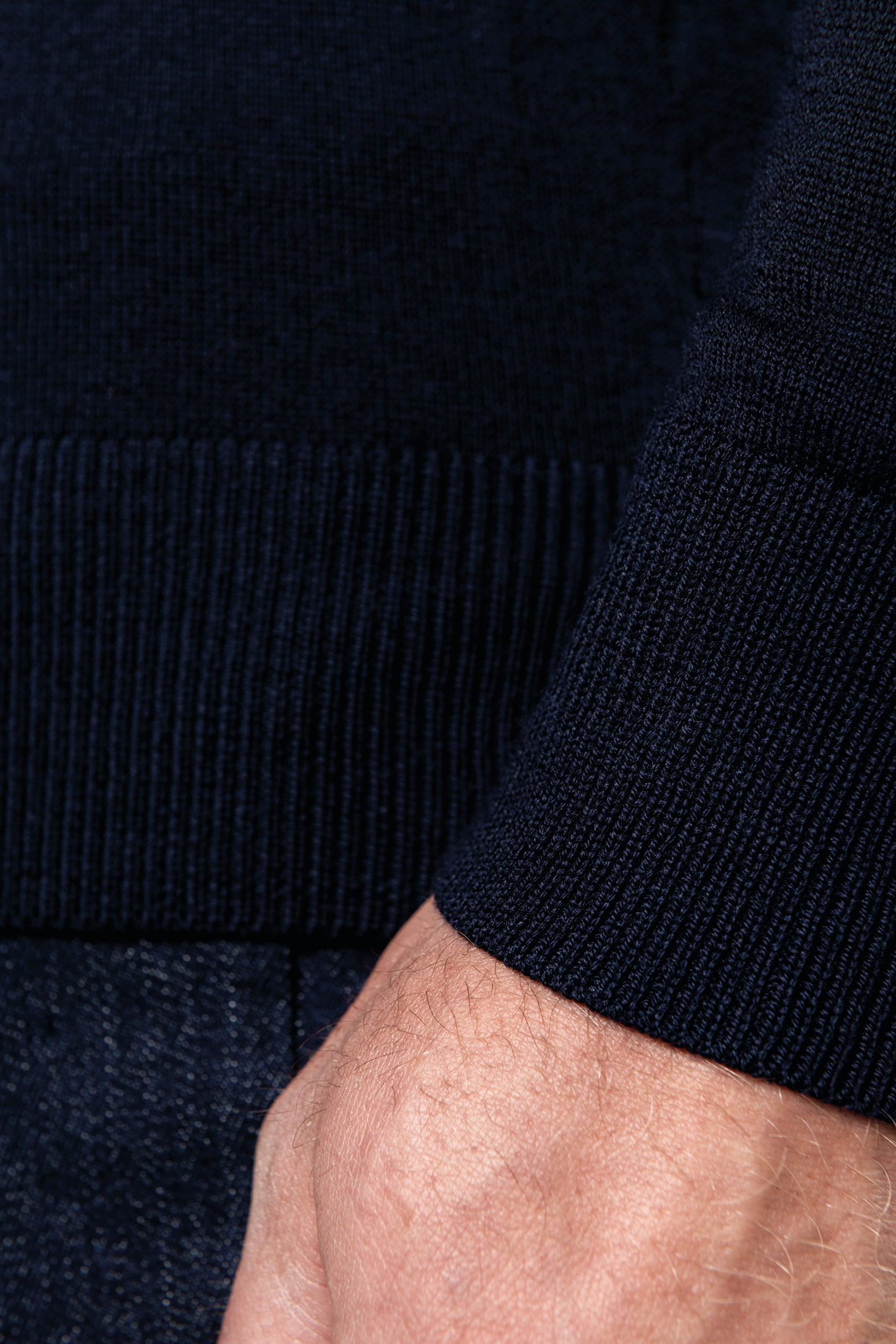 Men's turtleneck merino sweater