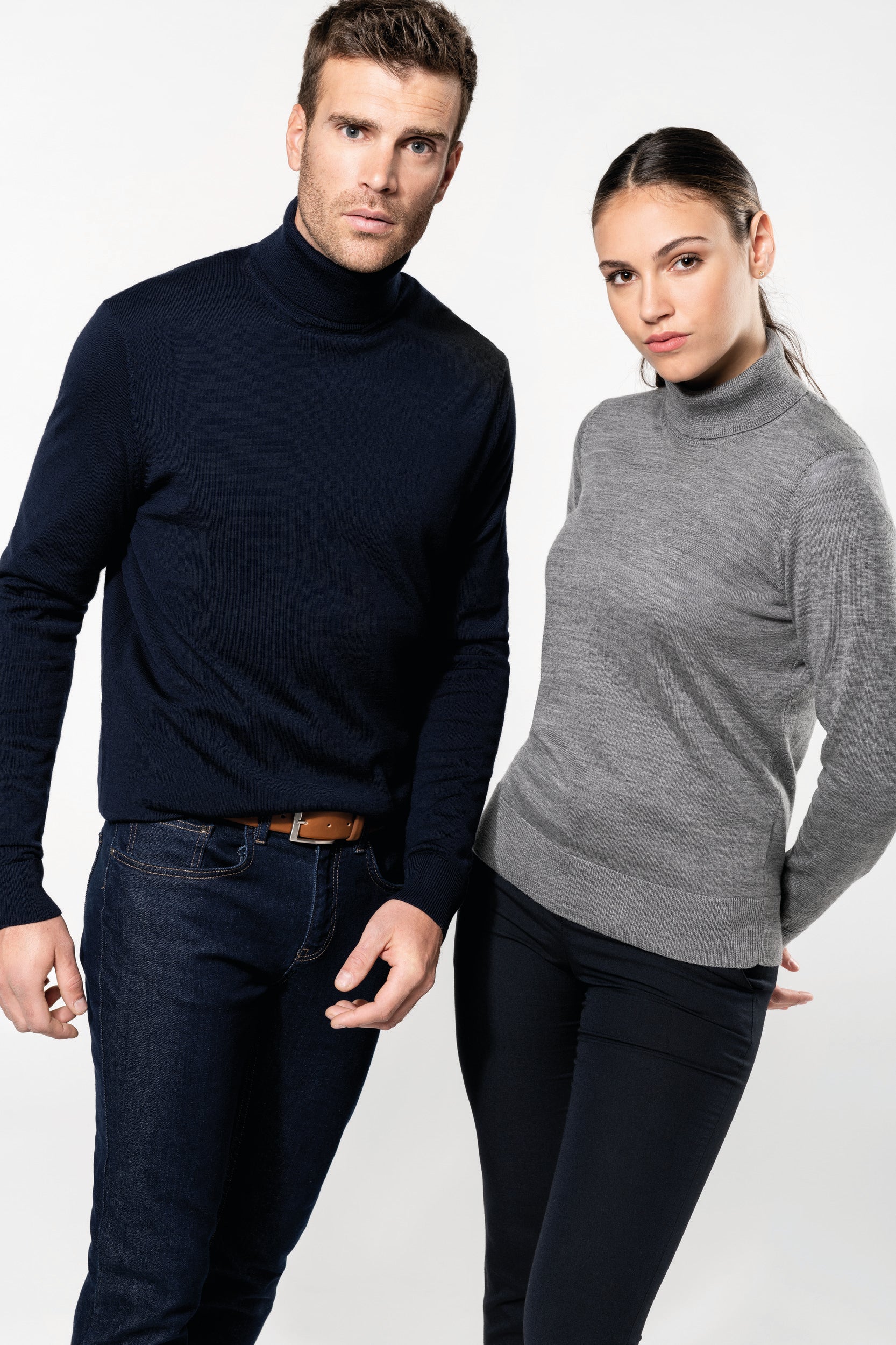 Men's turtleneck merino sweater