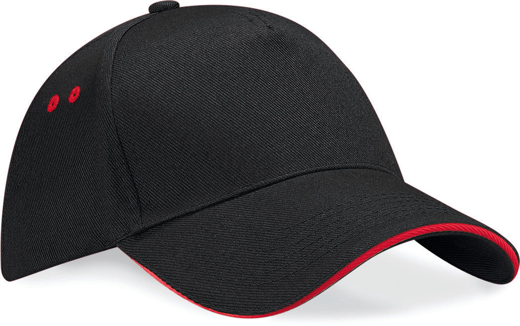 Men's Ultimate 5 Panel Contrast Sandwich Cap