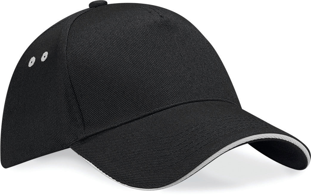 Men's Ultimate 5 Panel Contrast Sandwich Cap