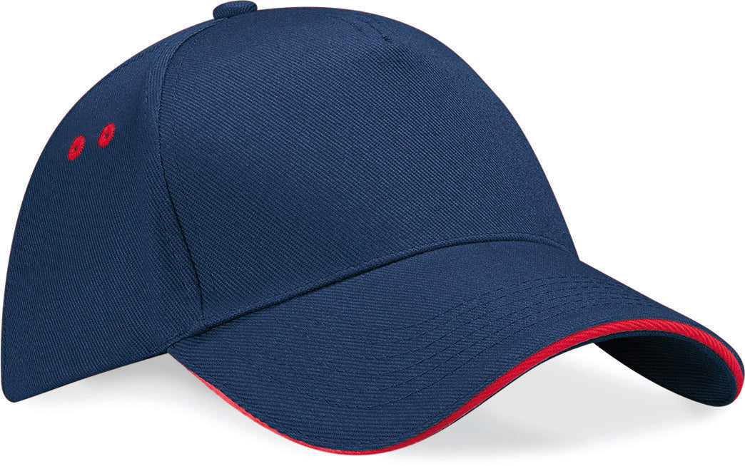 Men's Ultimate 5 Panel Contrast Sandwich Cap