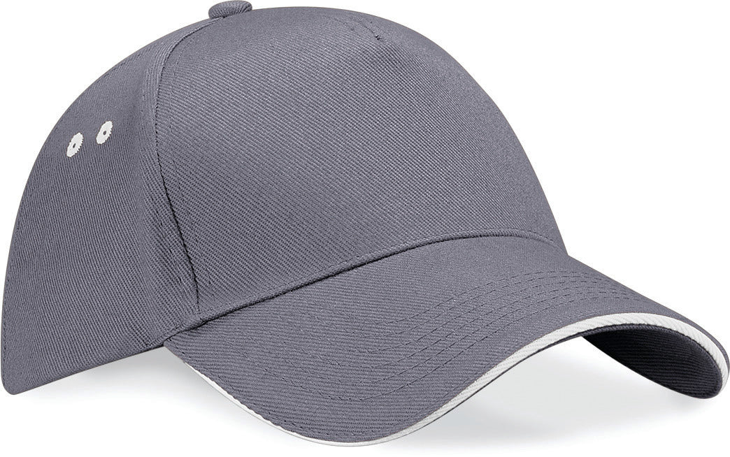 Men's Ultimate 5 Panel Contrast Sandwich Cap