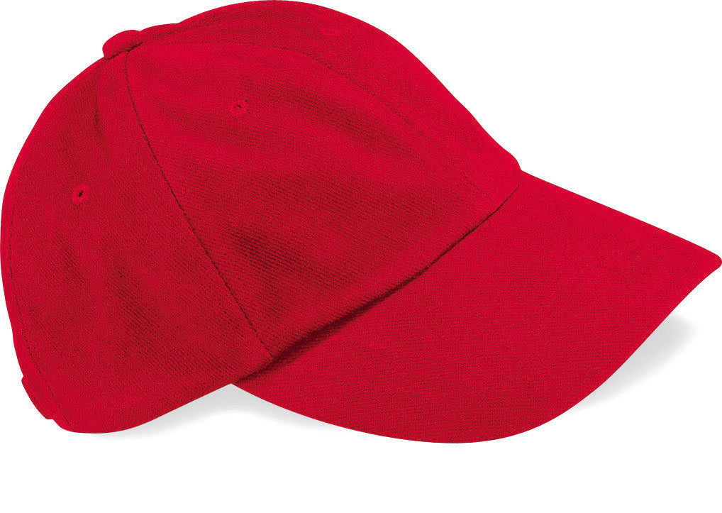 Men's low profile brushed cotton cap - 6 panels