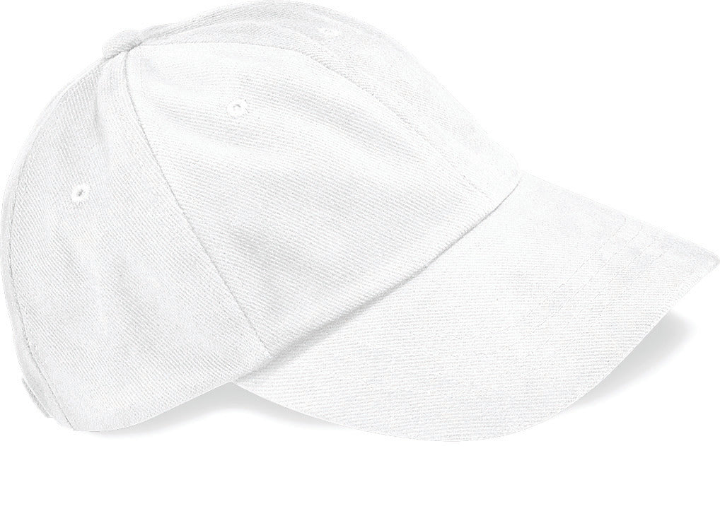 Men's low profile brushed cotton cap - 6 panels