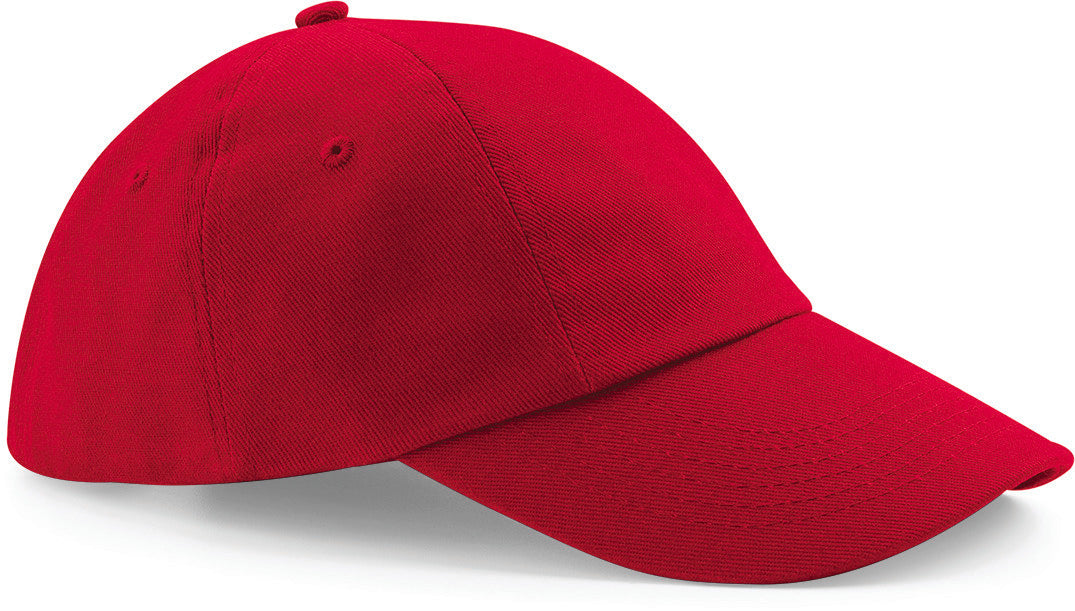 Low profile drill cotton cap - 6 panels