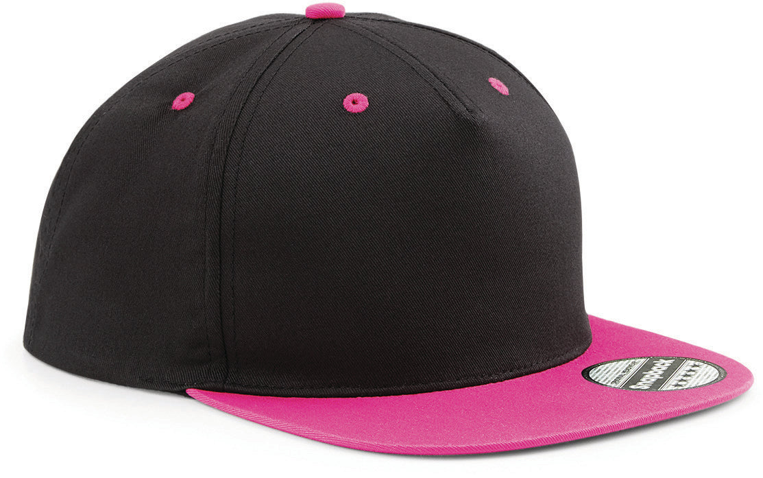 Casquette Snapback contrastée - 5 panneaux