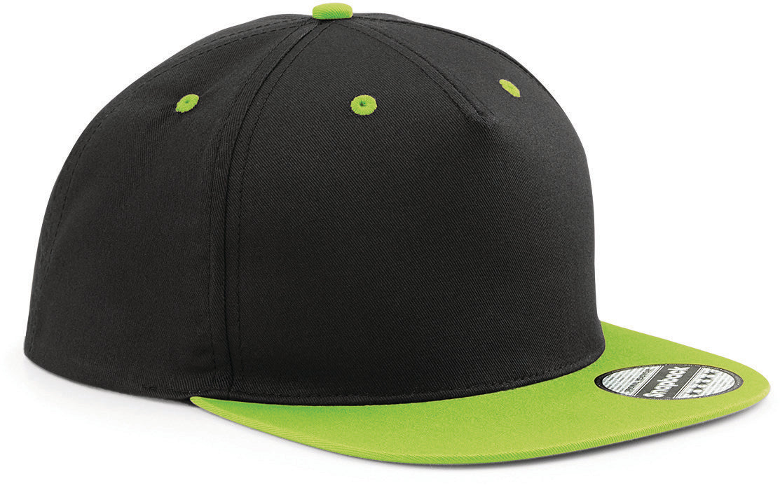 Casquette Snapback contrastée - 5 panneaux