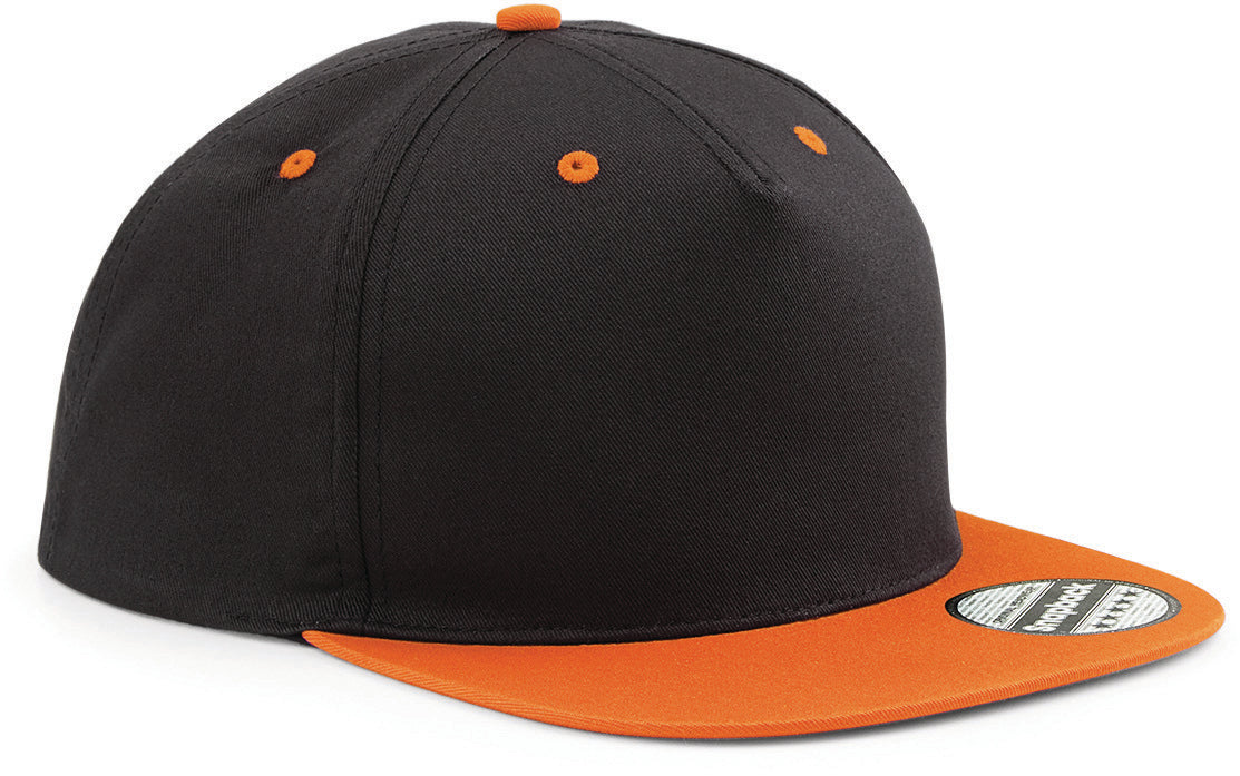 Casquette Snapback contrastée - 5 panneaux