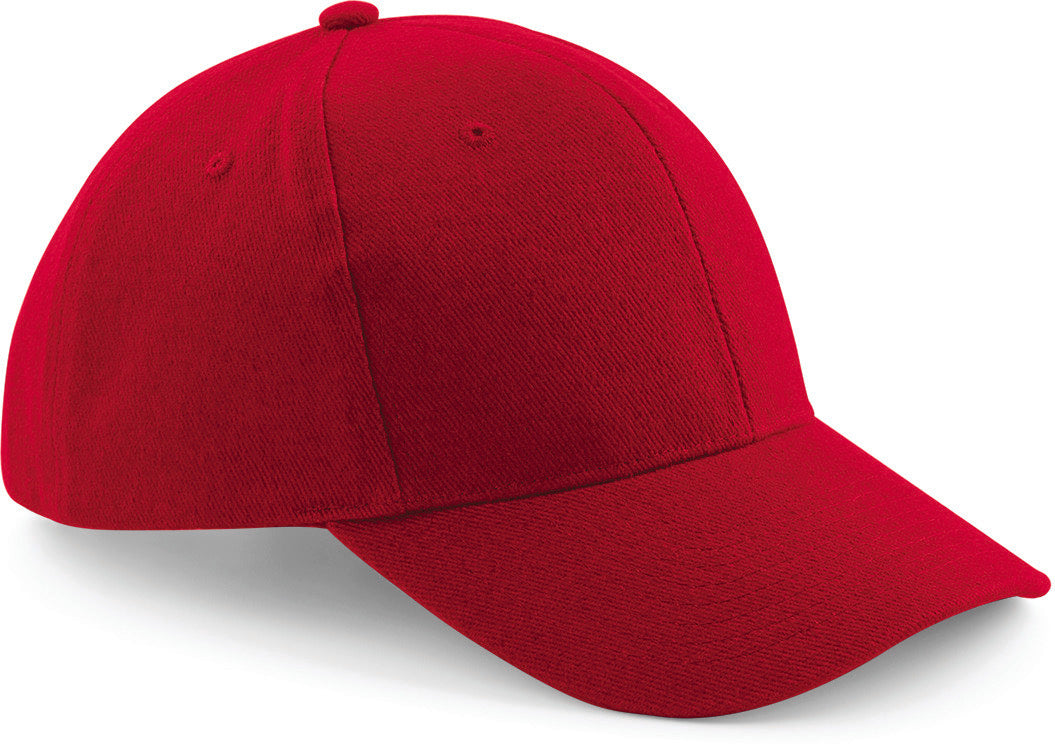 Pro-Style men's cap in brushed cotton - 6 panels