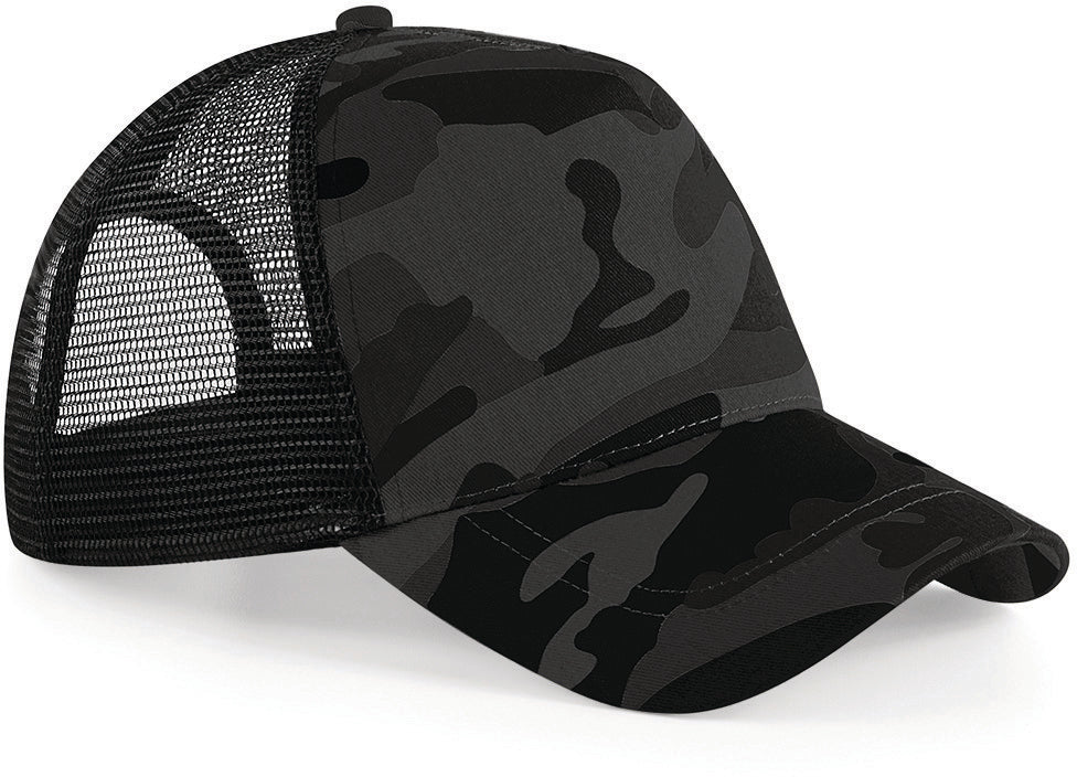 Camo Snapback Cap