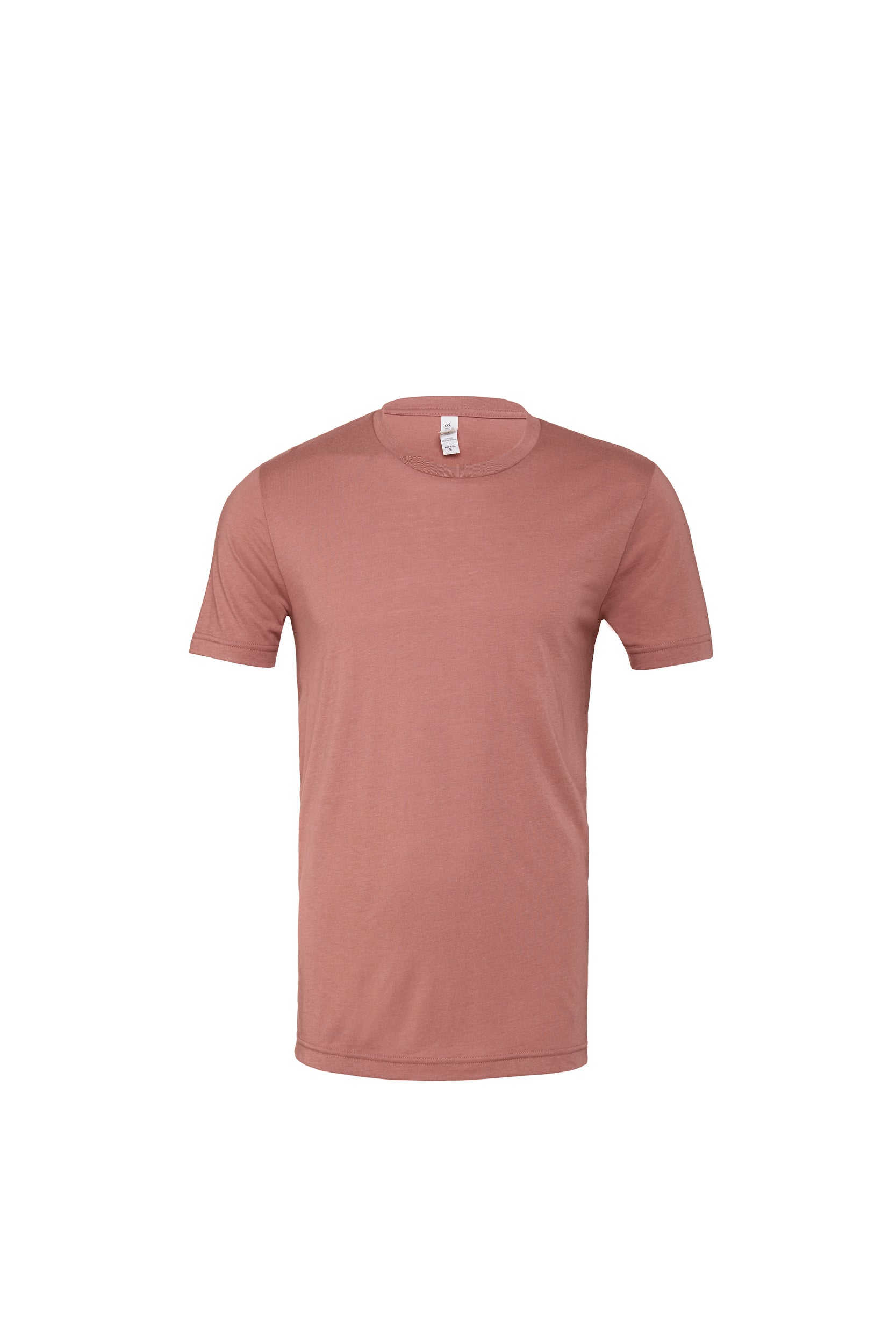 TRIBLEND T-SHIRT MET RONDE HALS
