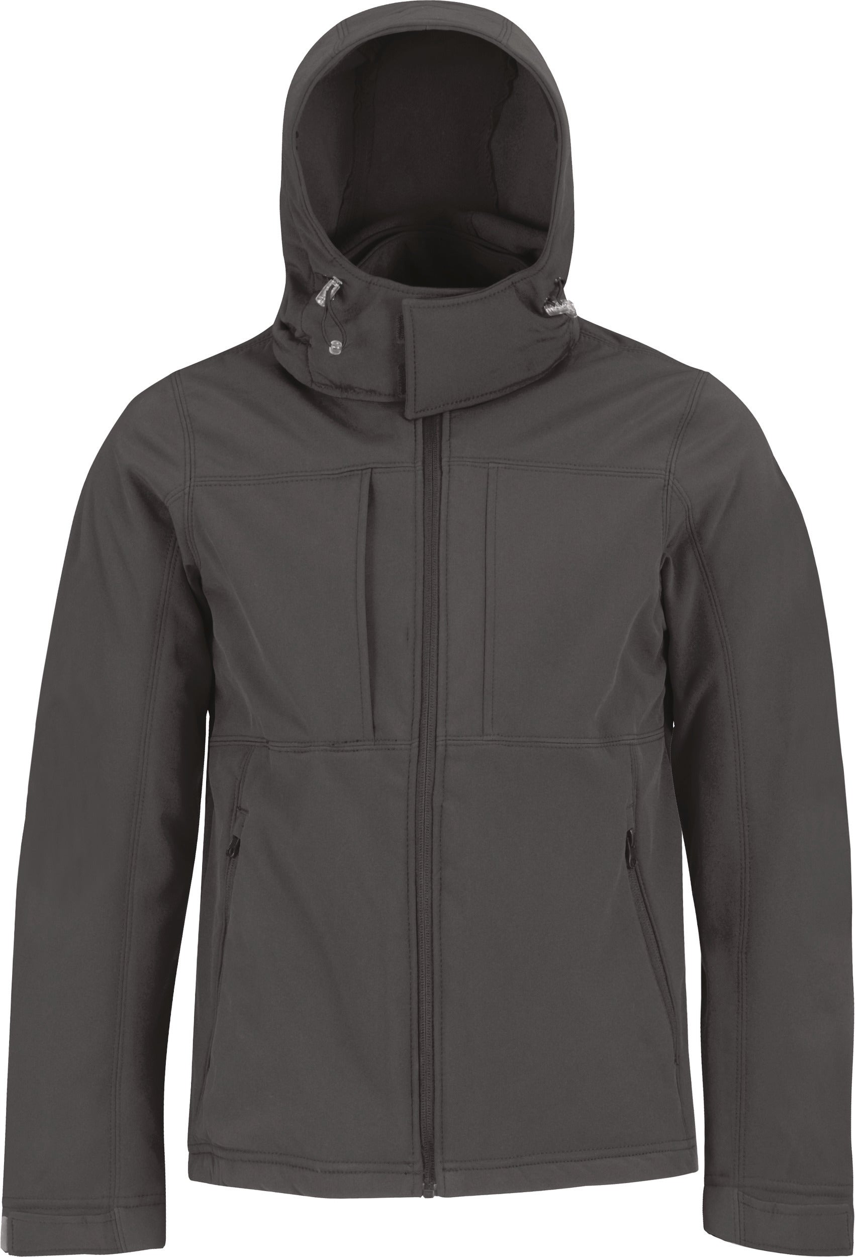VESTE SOFTSHELL CAPUCHE HOMME
