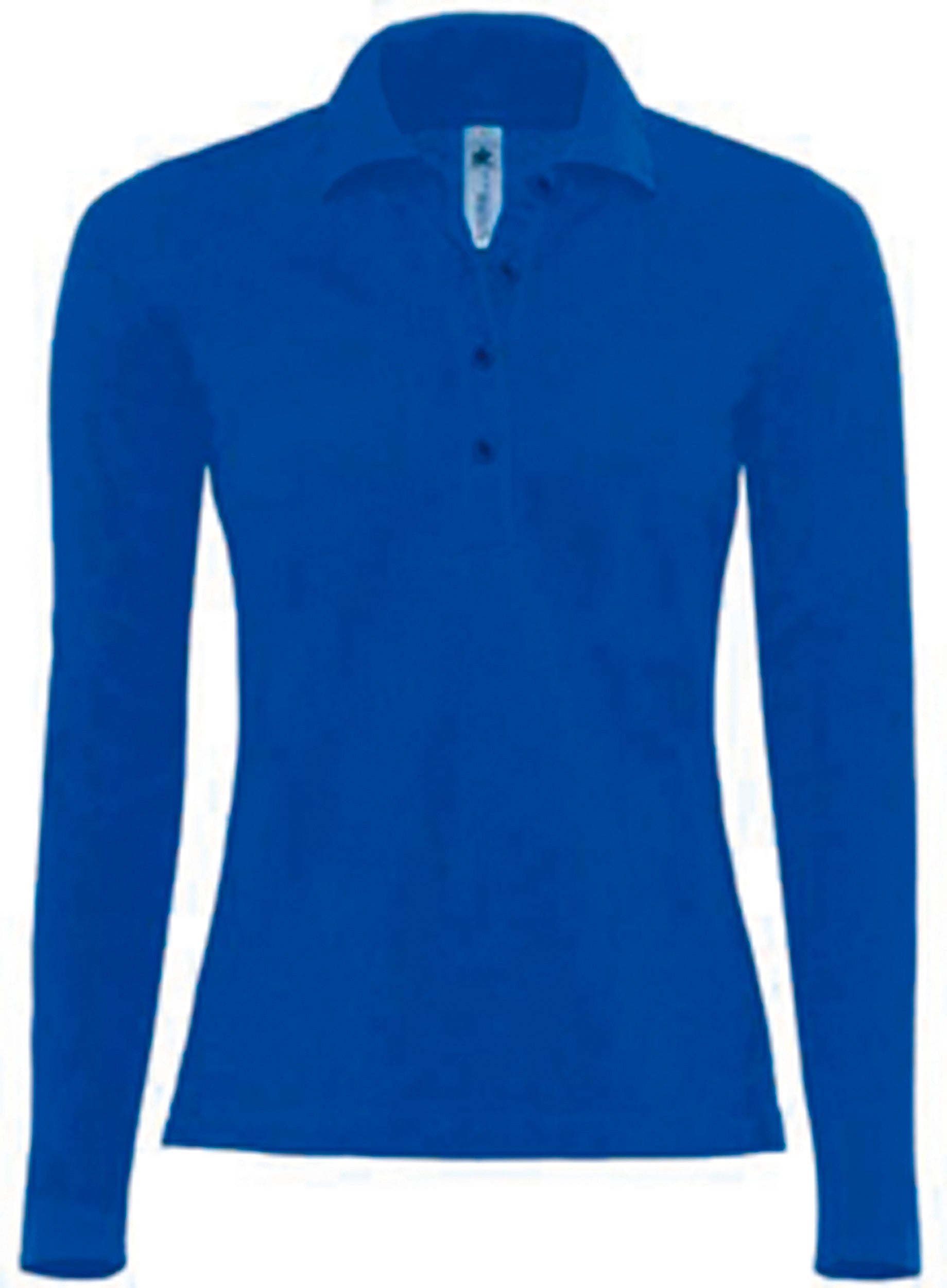 POLO FEMME SAFRAN MANCHES LONGUES