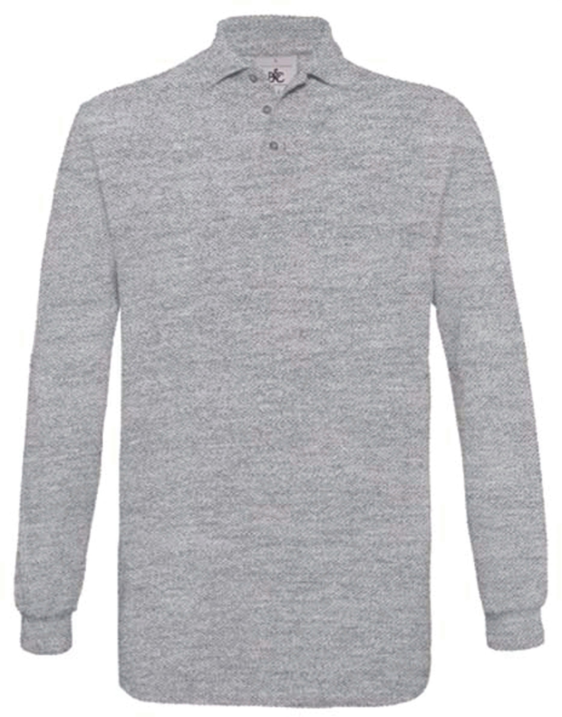 POLO HOMME SAFRAN MANCHES LONGUES