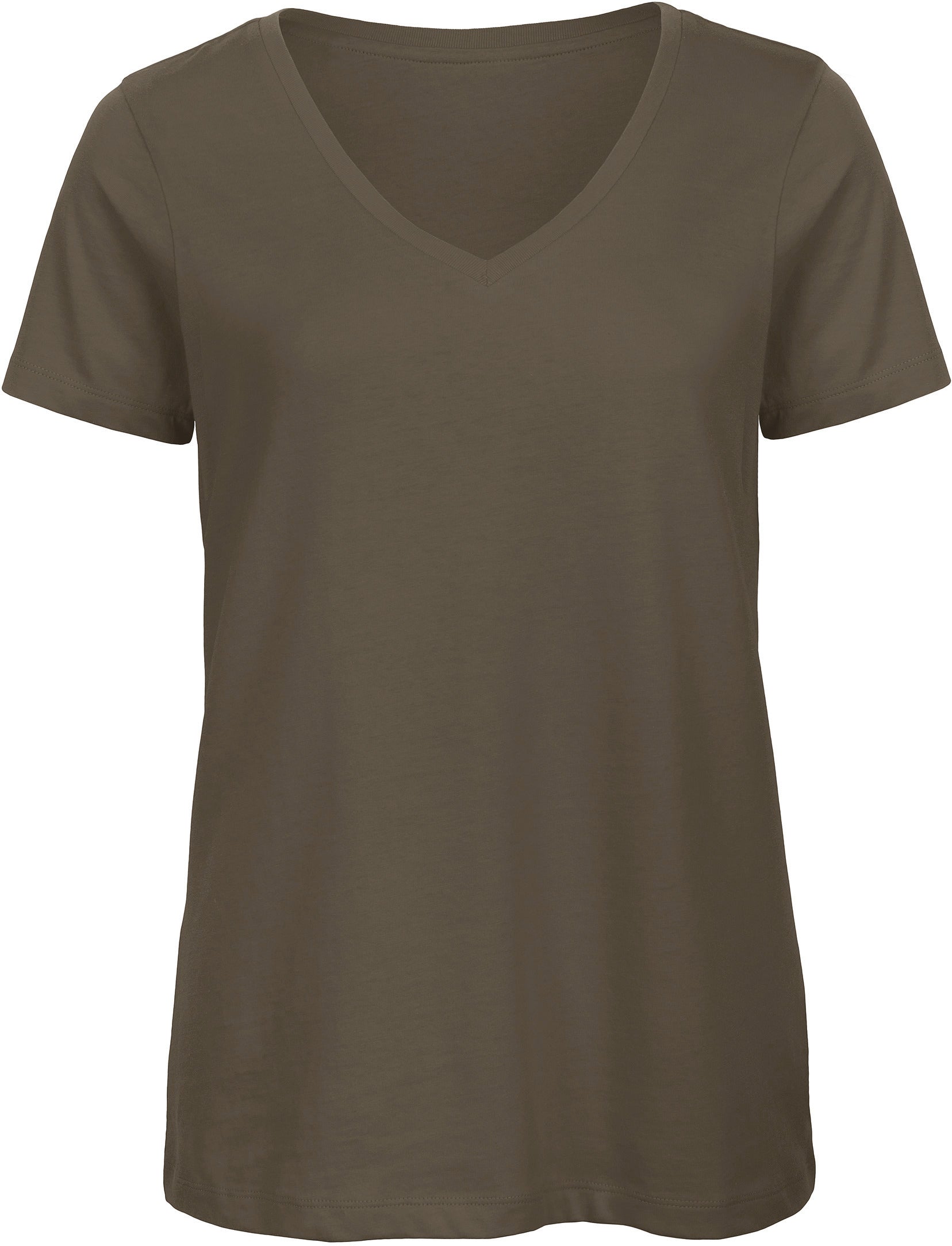 T-shirt Organic Inspire col V Femme